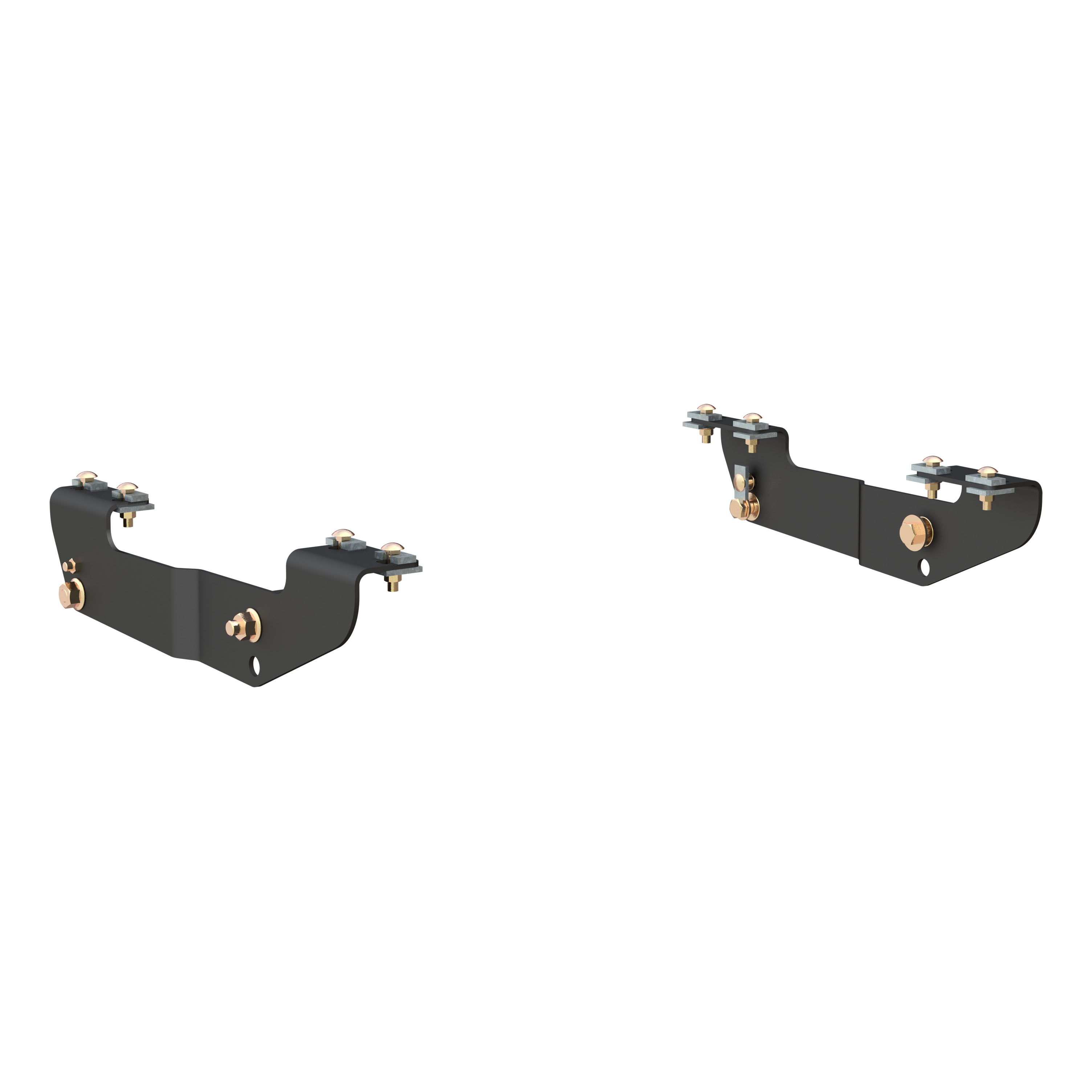 CURT Custom 5th Wheel Brackets, Select Silverado, Sierra 1500, 2500, 3500, HD Fifth Wheel Trailer Hitch Bracket thumbnail 0