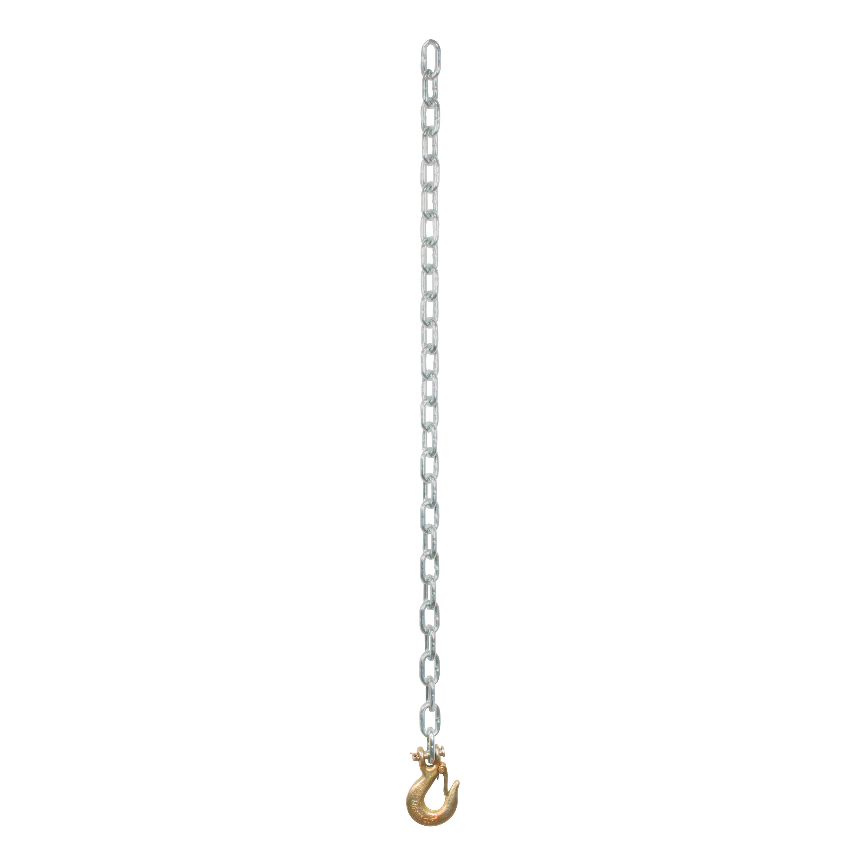CURT 35" Safety Chain with 1 Clevis Hook (7,800 lbs, Clear Zinc) Trailer Hitch thumbnail 1