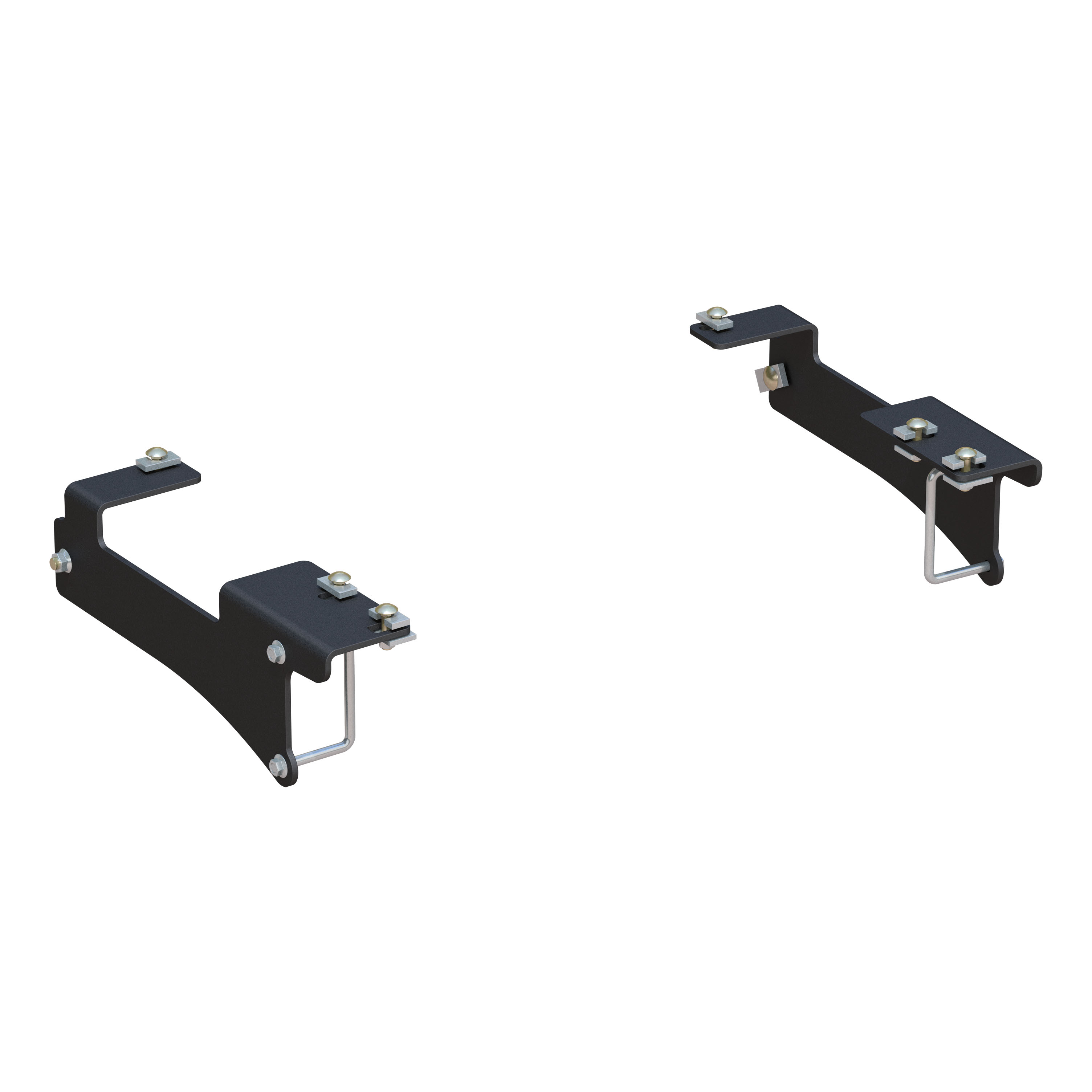 CURT Custom 5th Wheel Brackets, Select Chevrolet Silverado, GMC Sierra 2500, 3500 HD Fifth Wheel Trailer Hitch Bracket thumbnail 0