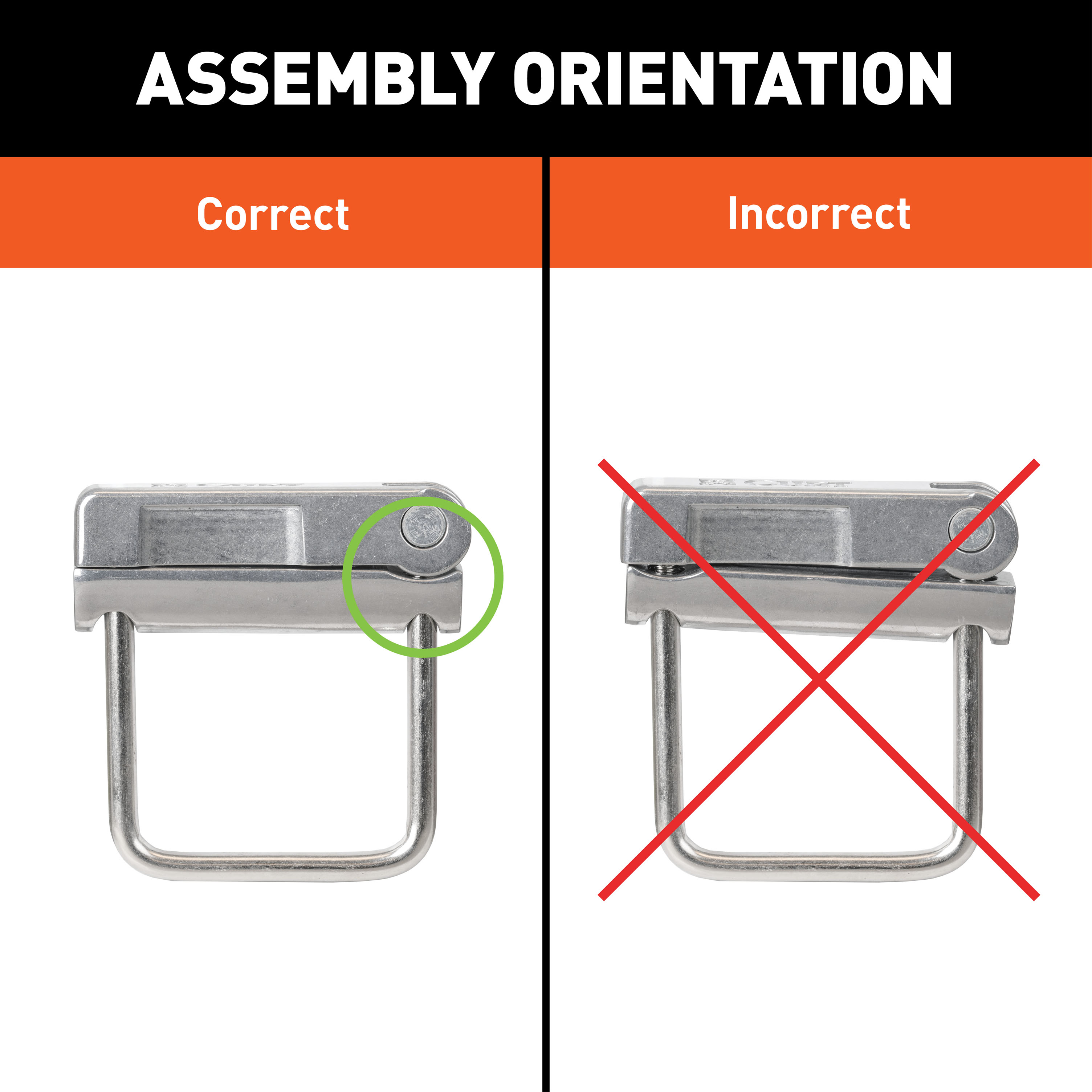 CURT No-Tool Anti-Rattle Hitch Clamp for 2-1/2" Receiver Anti-Rattle Fastener thumbnail 6