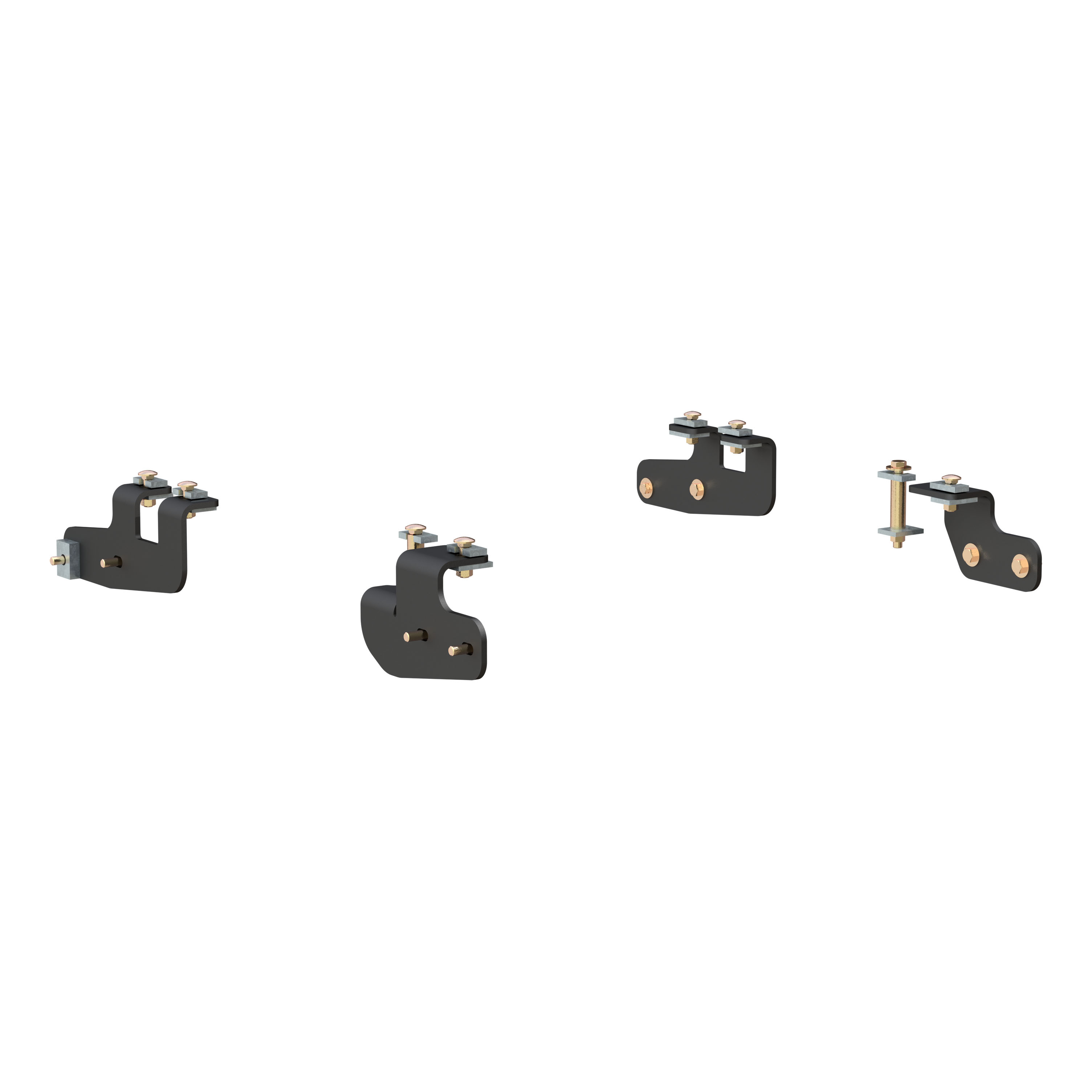 CURT Custom 5th Wheel Brackets, Select Ram 2500 (Except with 5th Wheel Prep Package) Fifth Wheel Trailer Hitch Bracket thumbnail 0
