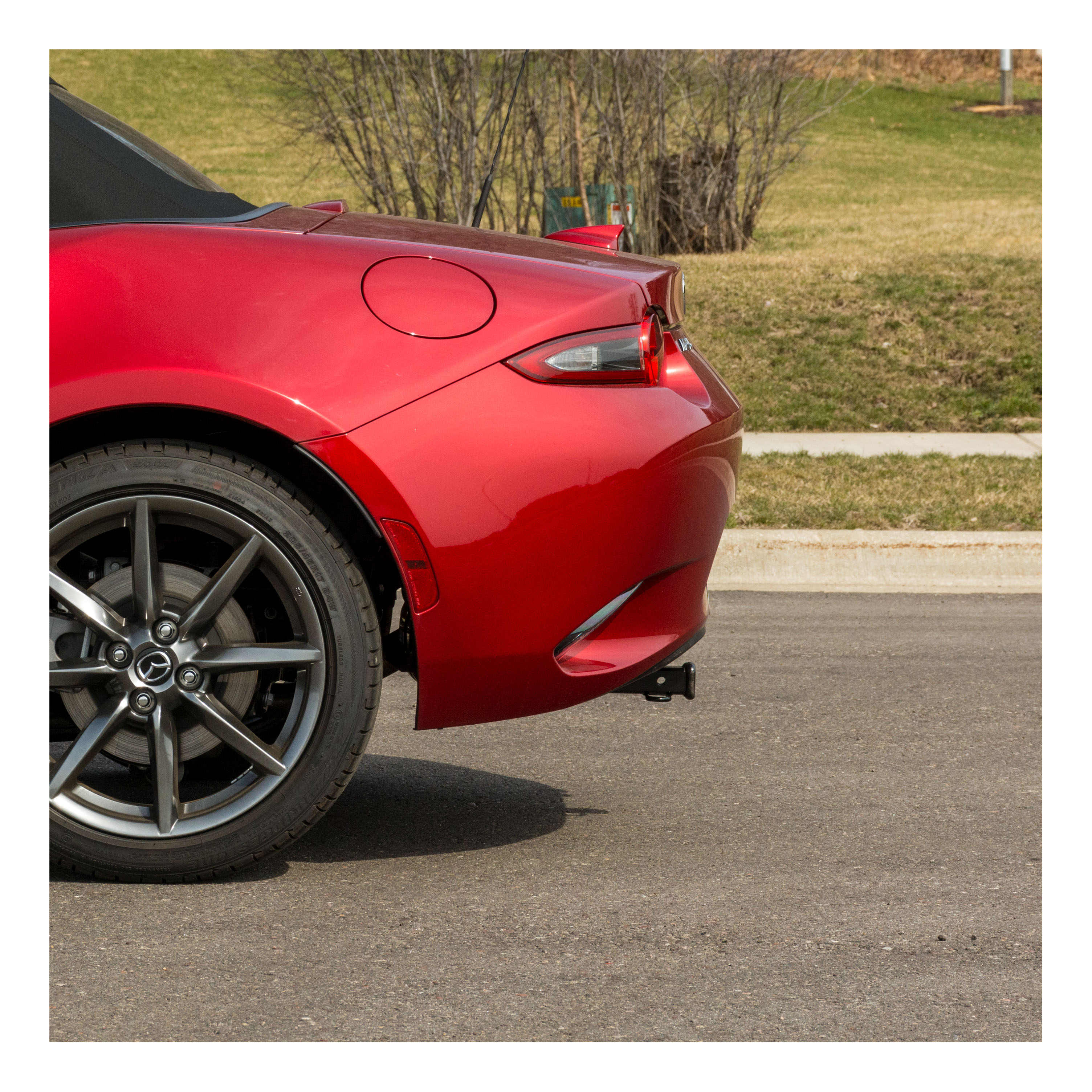 CURT Class 1 Trailer Hitch, 1-1/4" Receiver, Select Mazda MX-5 Miata Trailer Hitch thumbnail 7