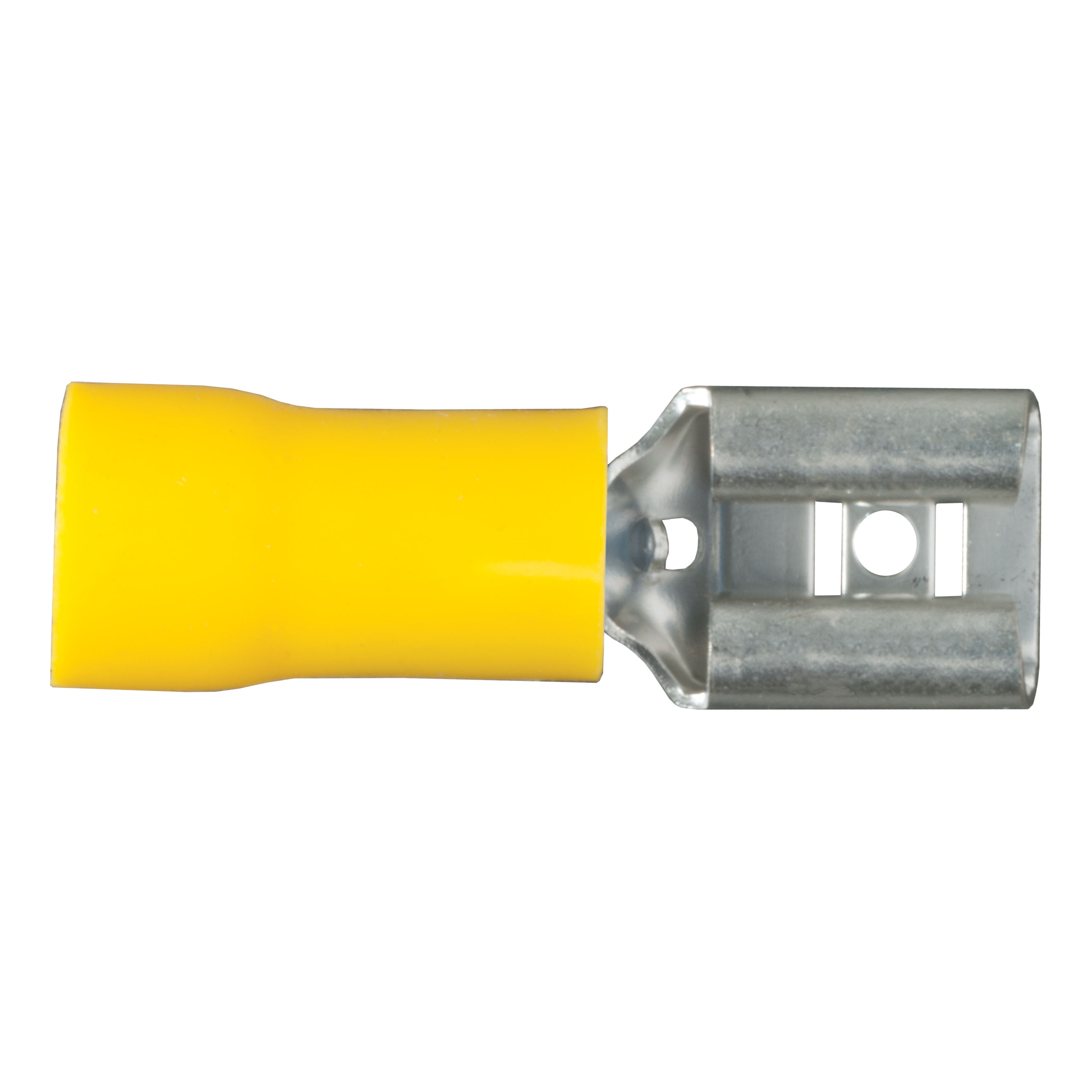 CURT 59593 12-10 Gauge Yellow Vinyl-Insulated Female Wire Quick Connectors, 100-Pack thumbnail 0