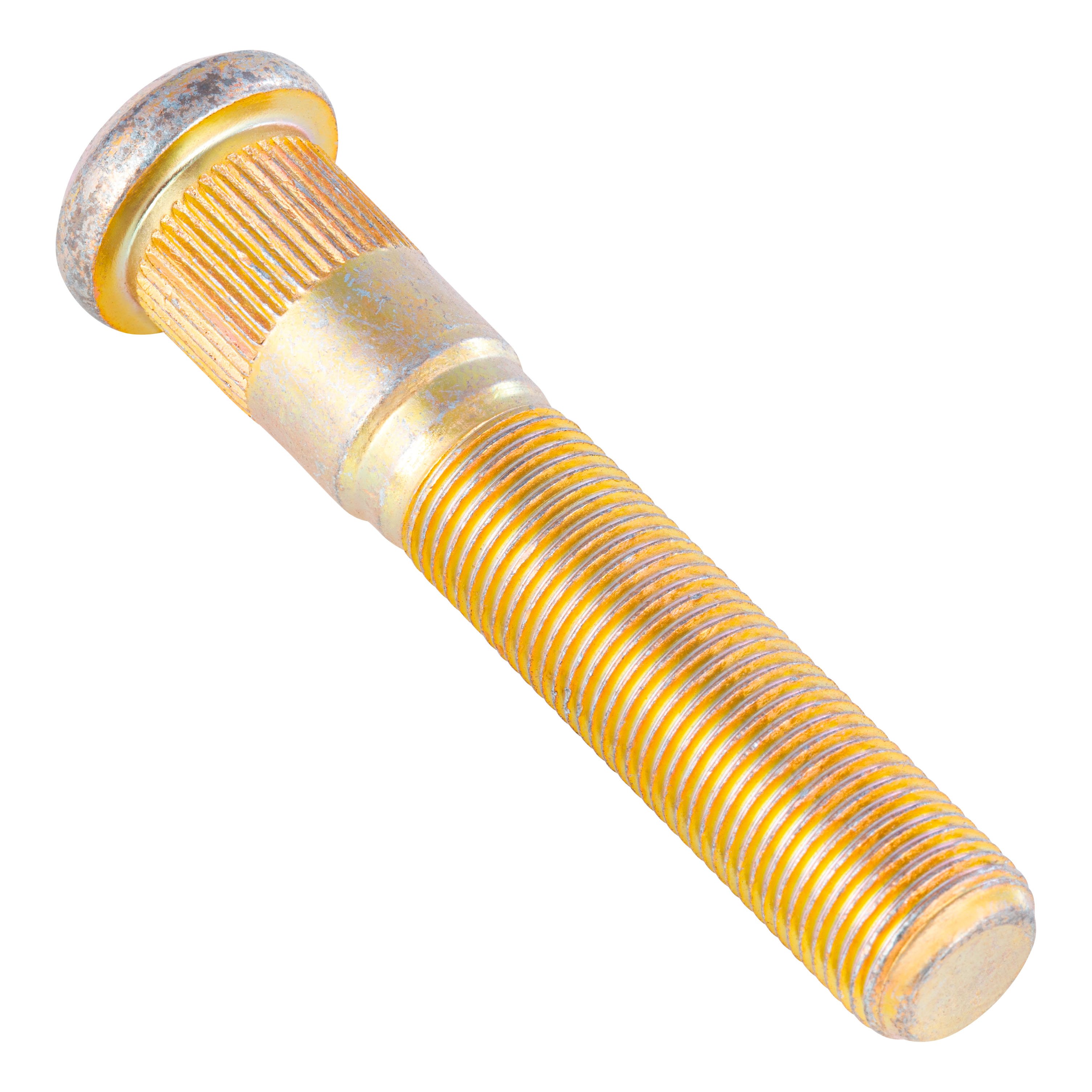 Lippert Trailer Axle Wheel Bolt - 0.689" Knurl, 5/8"-18 Thread End, 3-7/16" Shoulder 183128 thumbnail 0