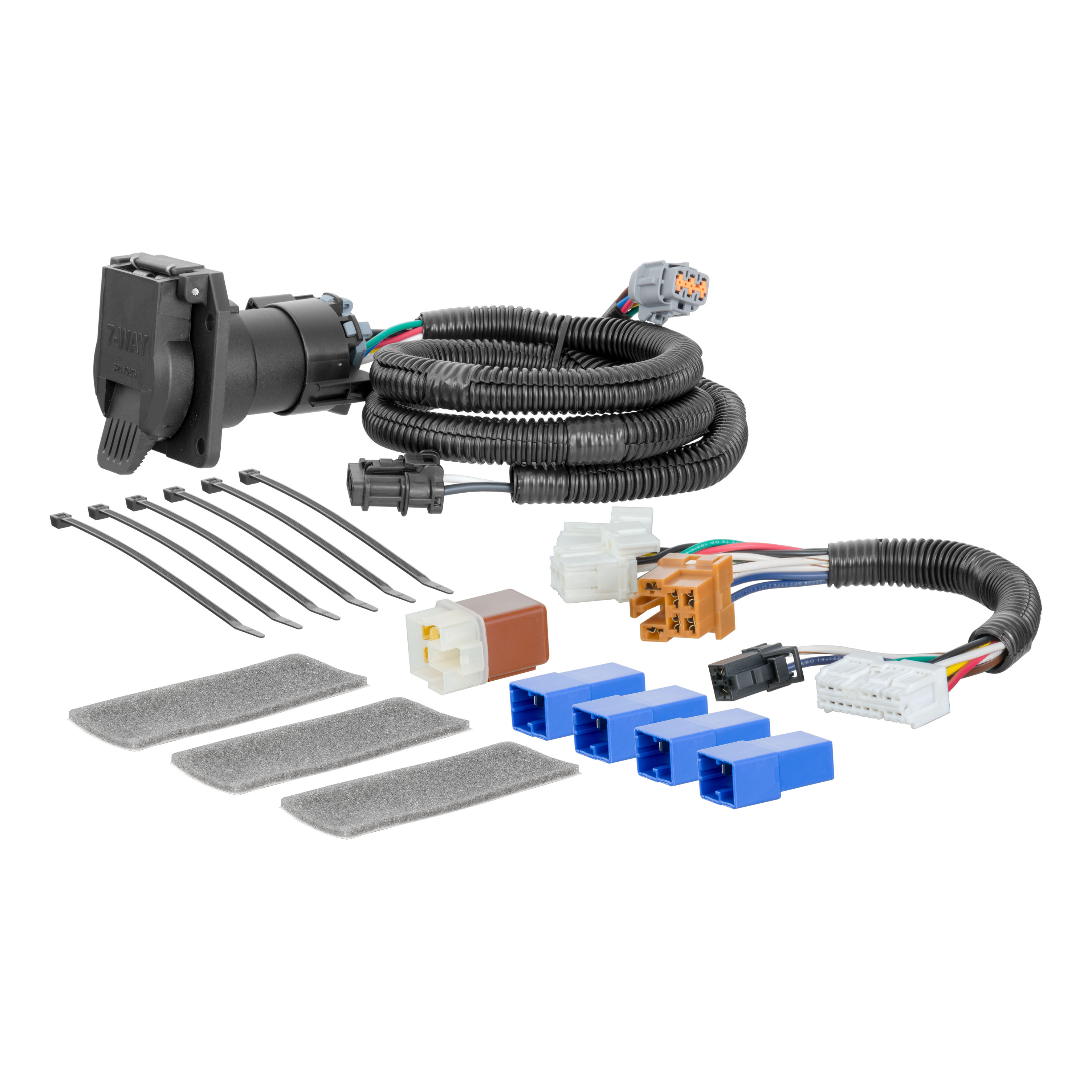 CURT Custom 7-Way RV Blade, Select Pathfinder, QX60, OEM Tow Package Required Trailer Connector Kit thumbnail 0