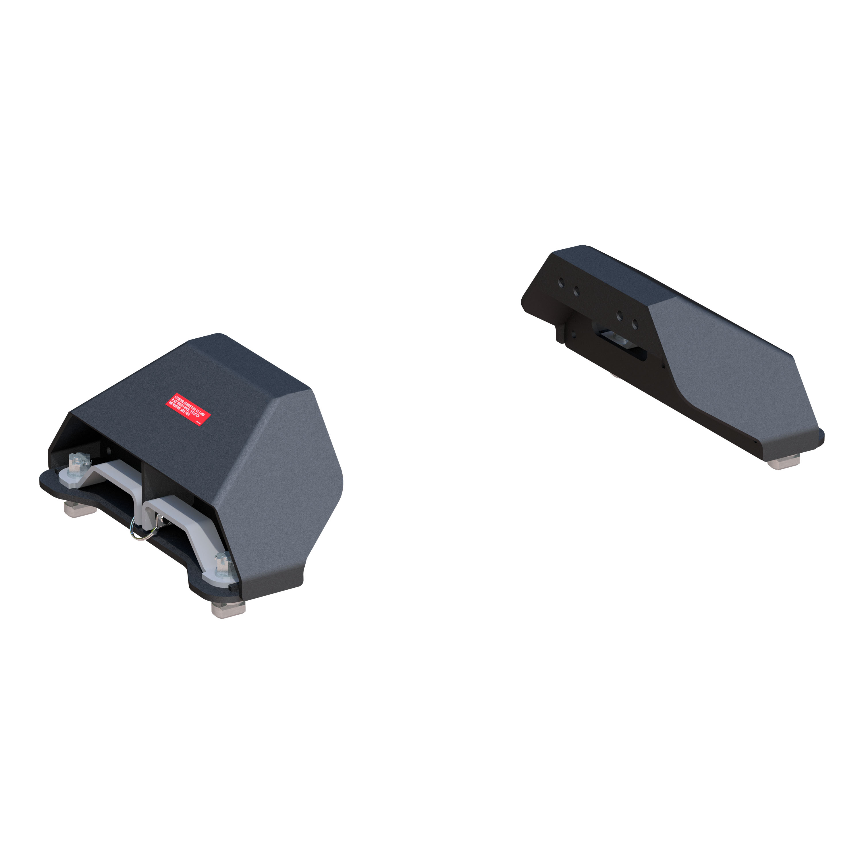 CURT Puck System 5th Wheel Legs, Select Ford F-250, F-350, F-450, 8' Bed, 24K Fifth Wheel Trailer Hitch Mount Leg thumbnail 0