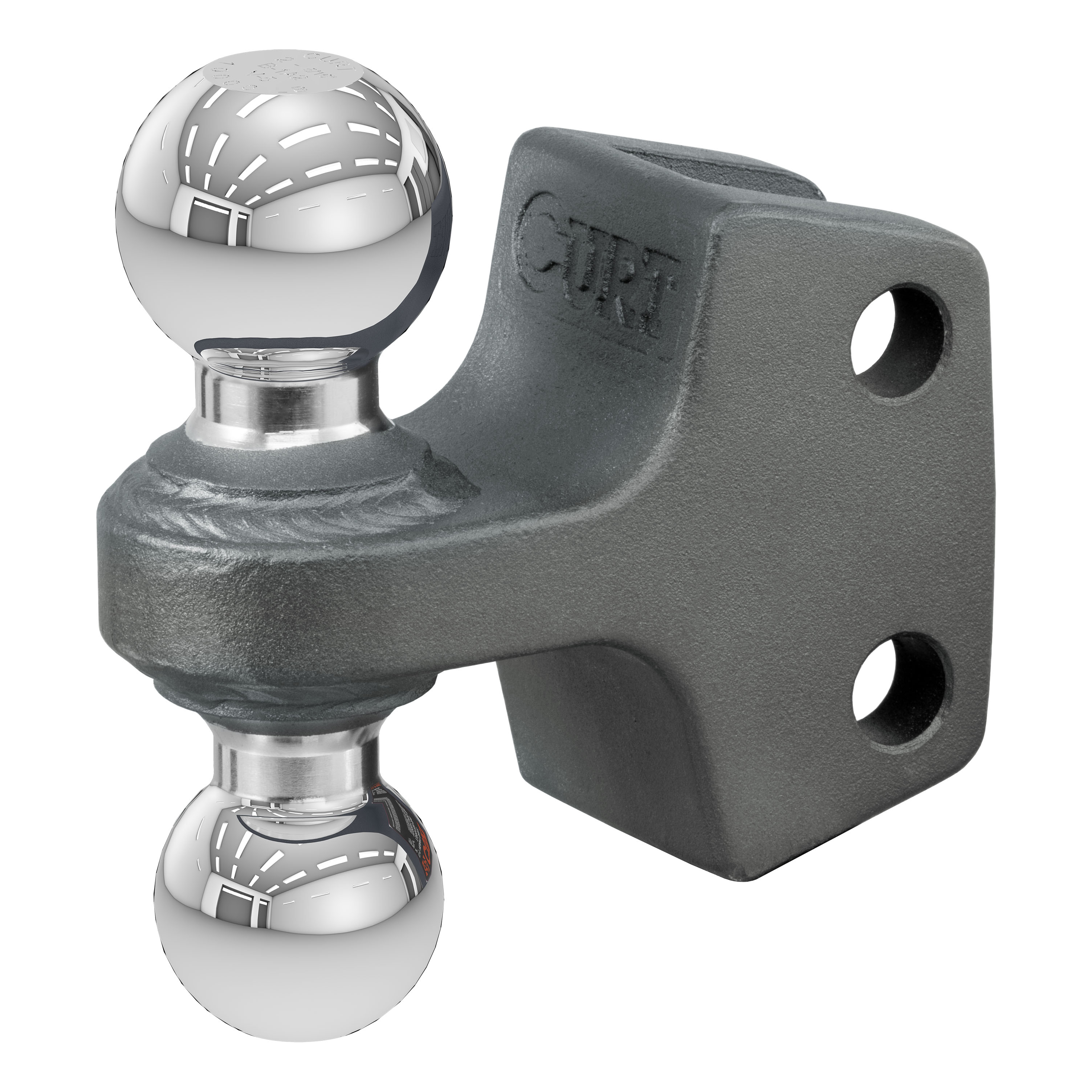 CURT Replacement Rebellion XD Dual Ball, 2" & 2-5/16", Up to 15K Trailer Hitch Ball Mount thumbnail 0
