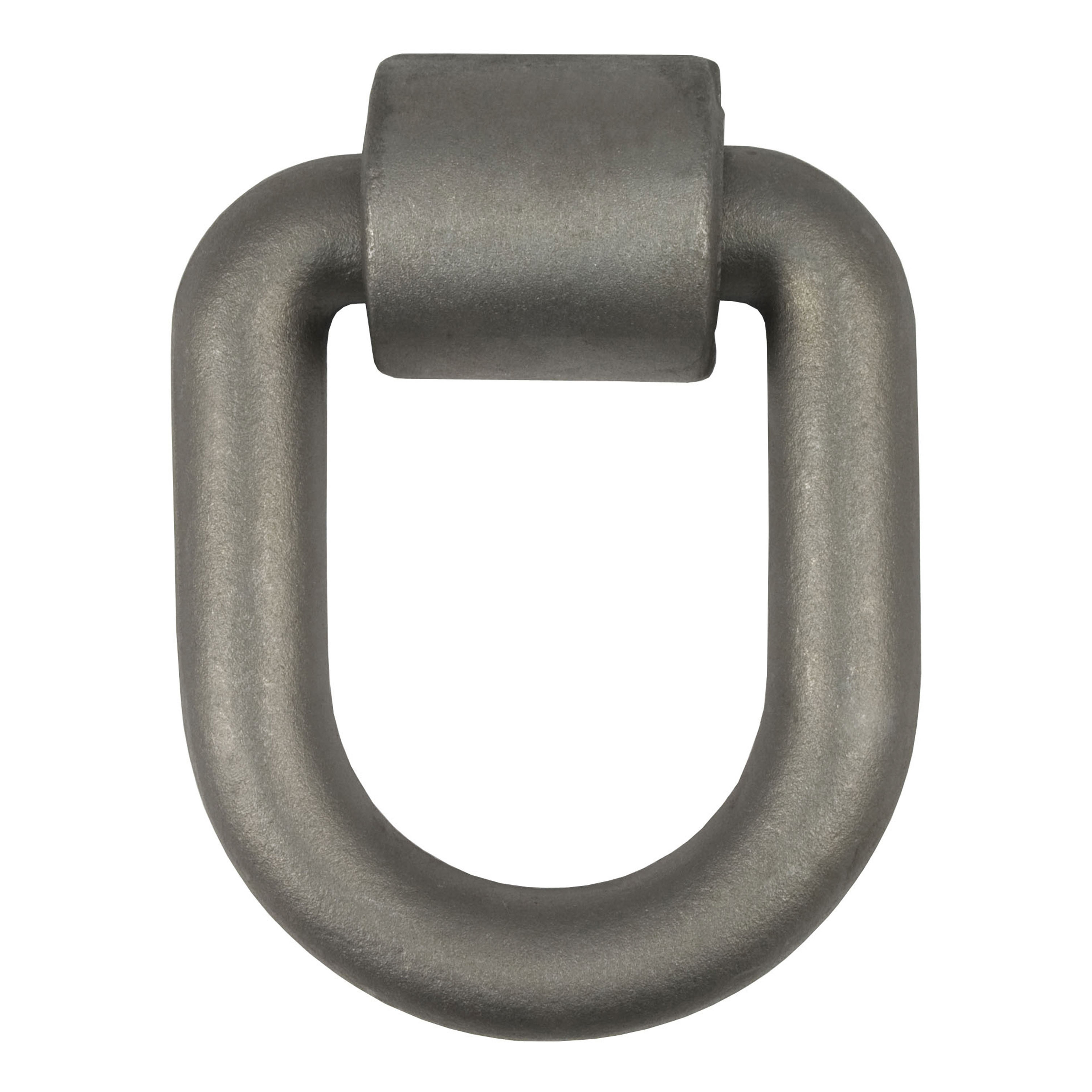 CURT 3" x 4" Weld-On Tie-Down D-Ring (15,587 lbs, Raw Steel) Tow Ring thumbnail 0