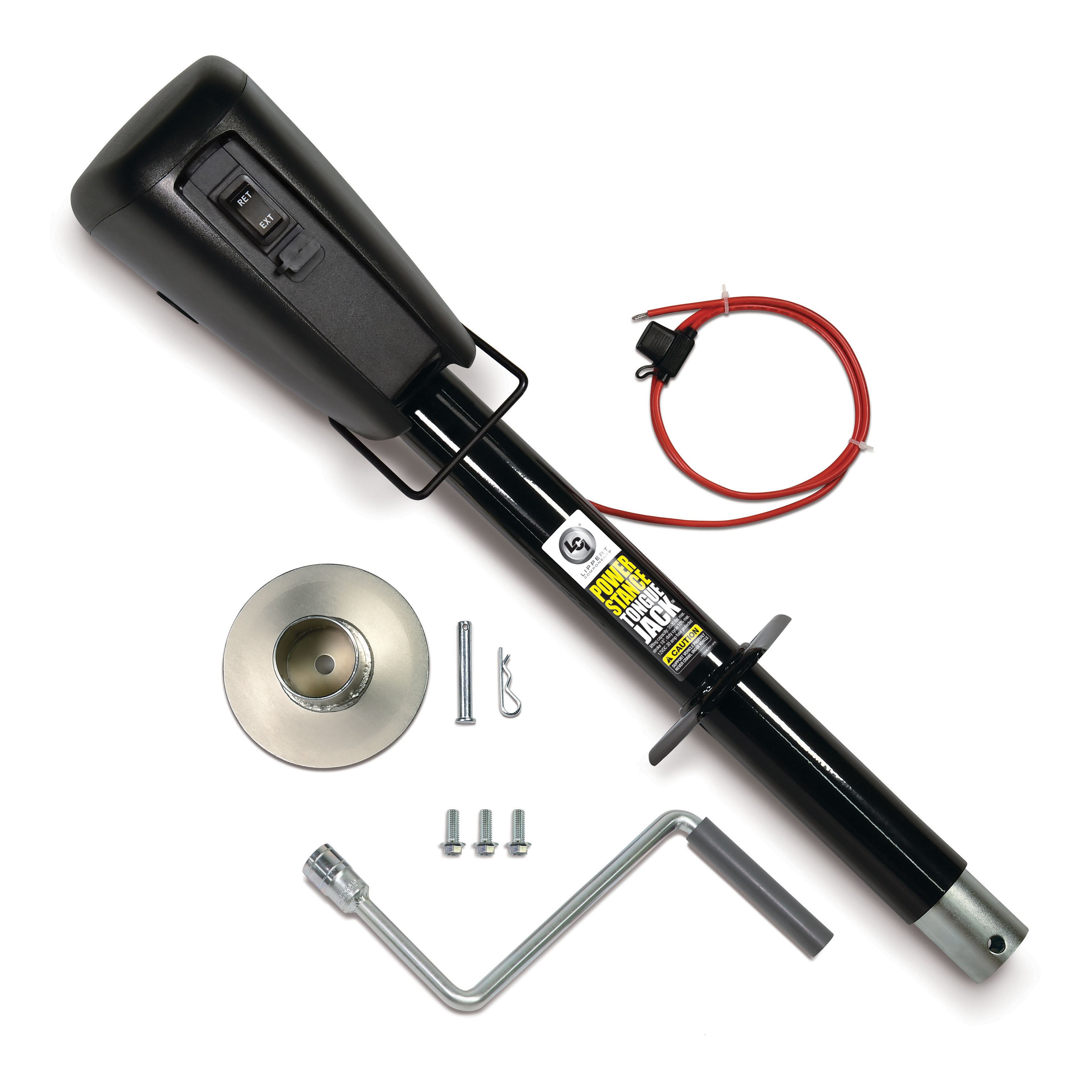 Lippert Lippert Power Stance Tongue Jack, 3,500 lbs 813748 thumbnail 5