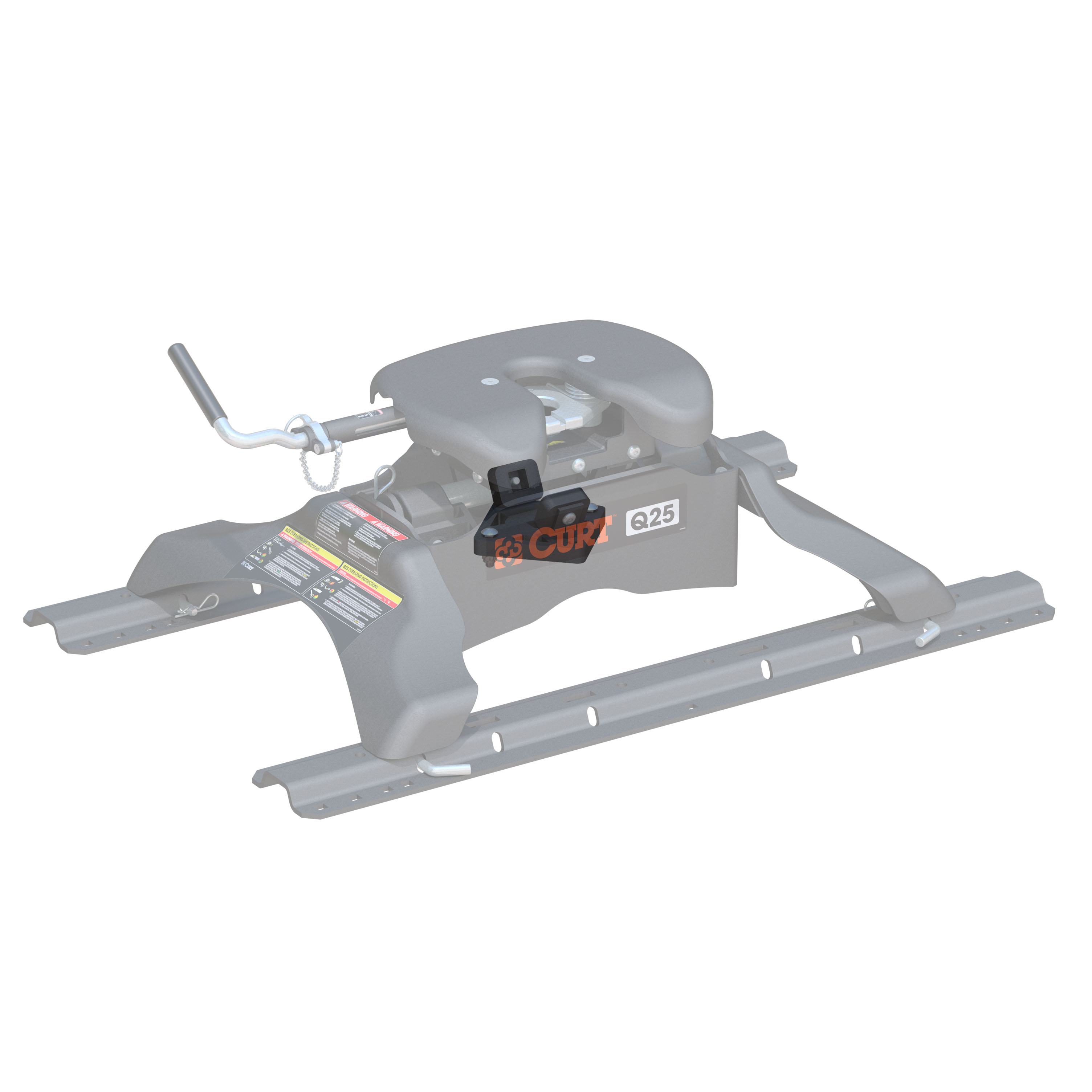 CURT Replacement Q-Series 5th Wheel Orbital Pad and Bushings Fifth Wheel Trailer Hitch Handle thumbnail 1