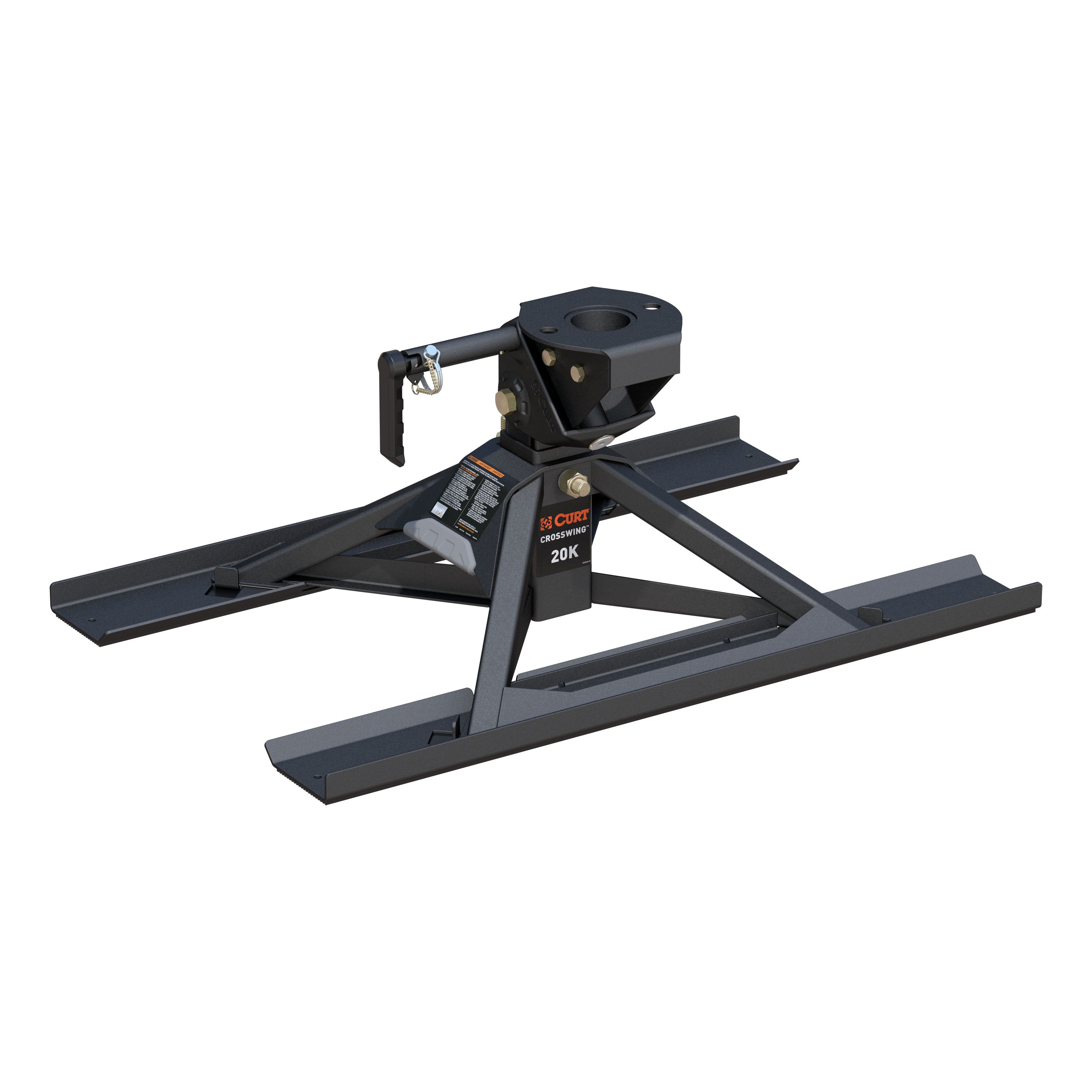 CURT CrossWing 20K 5th Wheel Hitch with Bed Protectors for 2-5/16" Gooseneck thumbnail 0