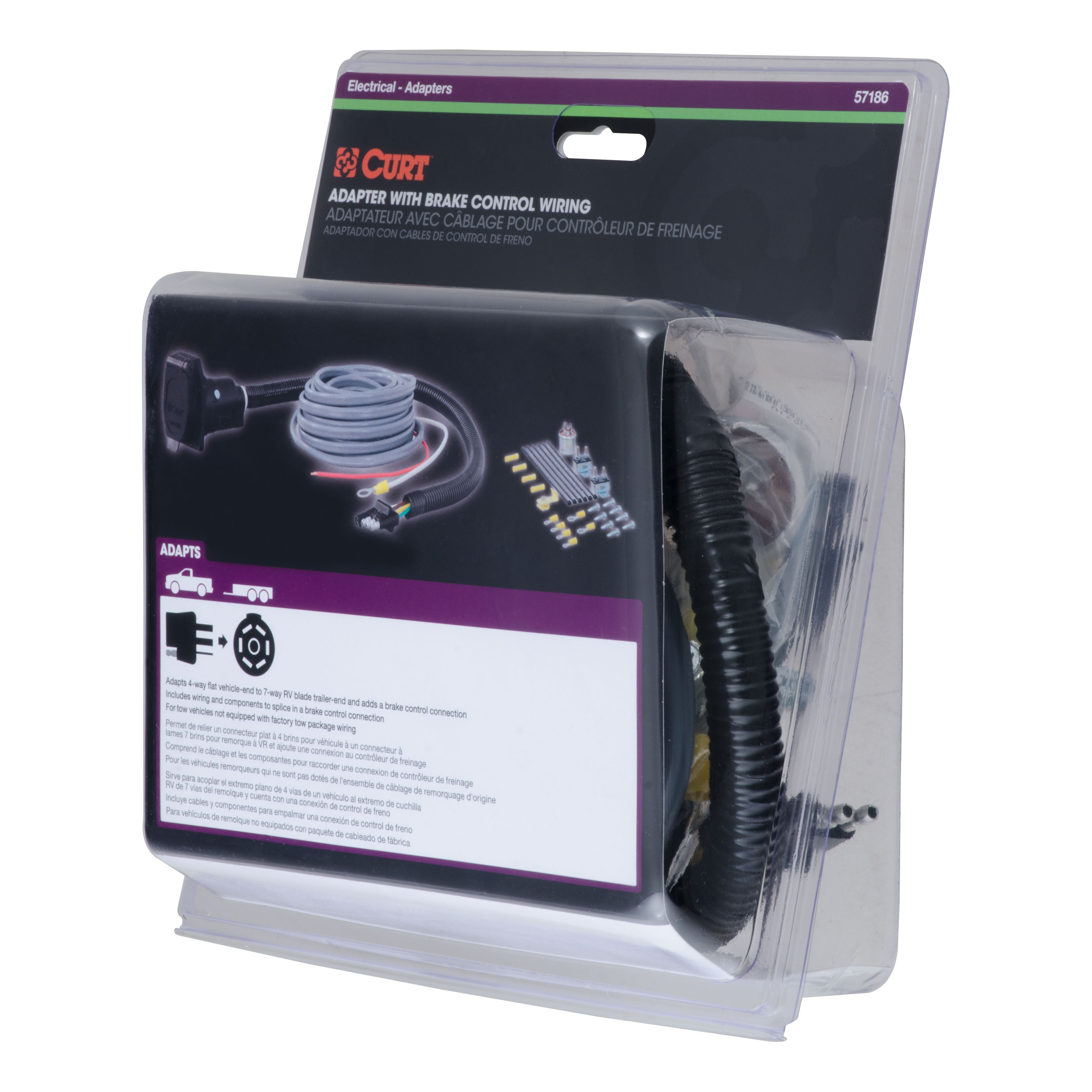 CURT Universal Trailer Brake Controller Installation Kit 10 Guage thumbnail 5