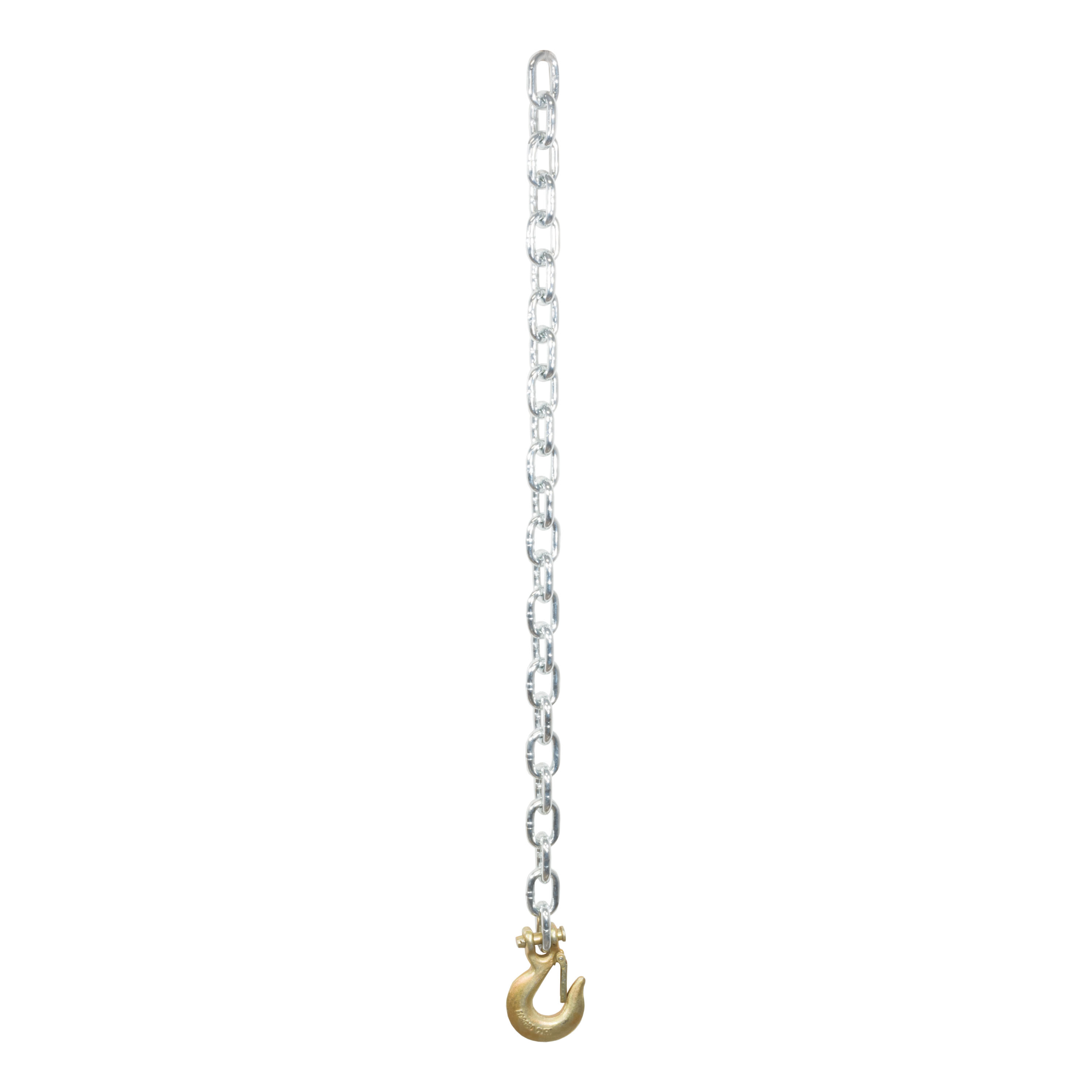 CURT 35" Safety Chain with 1 Clevis Hook (11,700 lbs, Clear Zinc) Trailer Hitch thumbnail 1