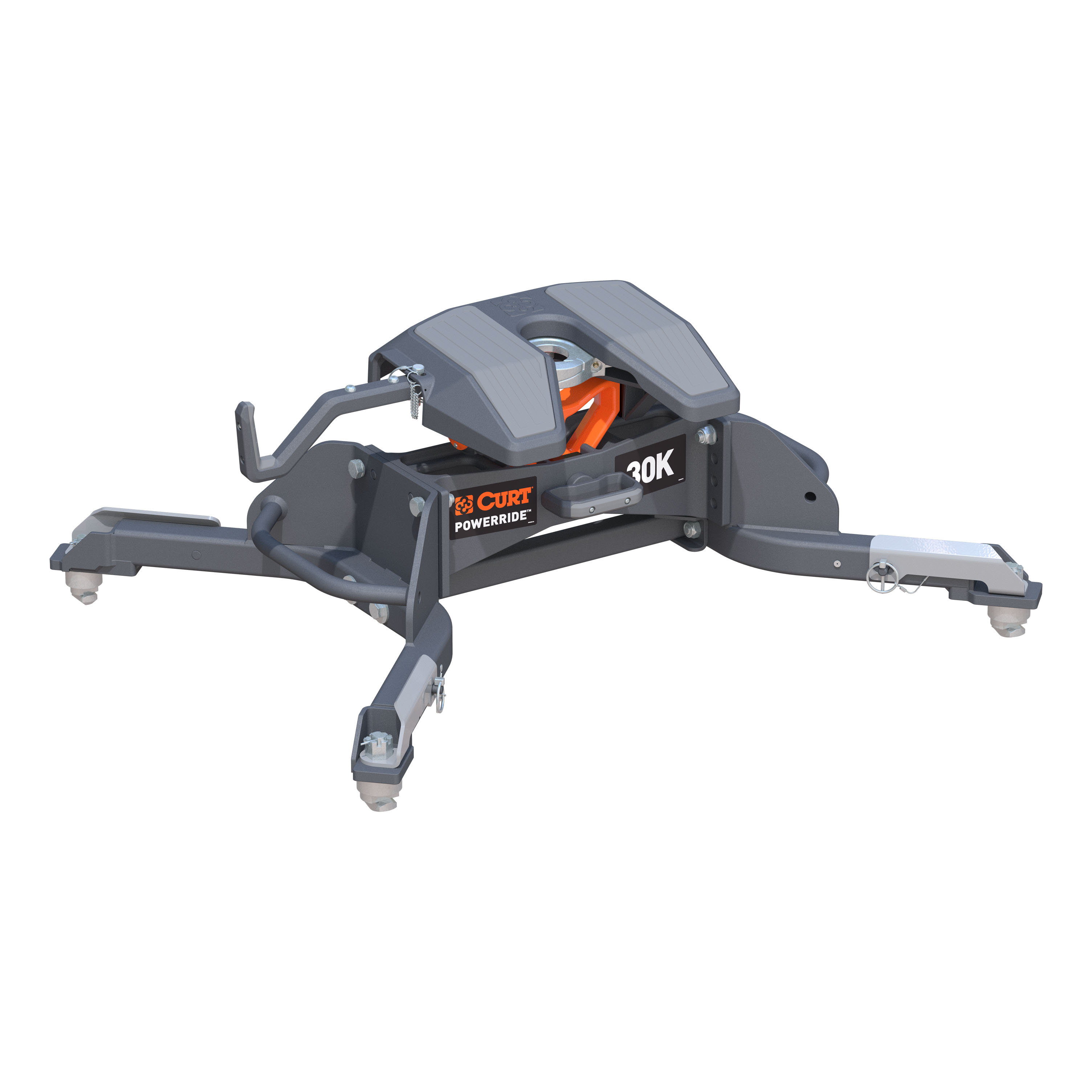 CURT PowerRide 30K 5th Wheel Hitch, Select Ram 2500, 3500, 8' Bed thumbnail 0