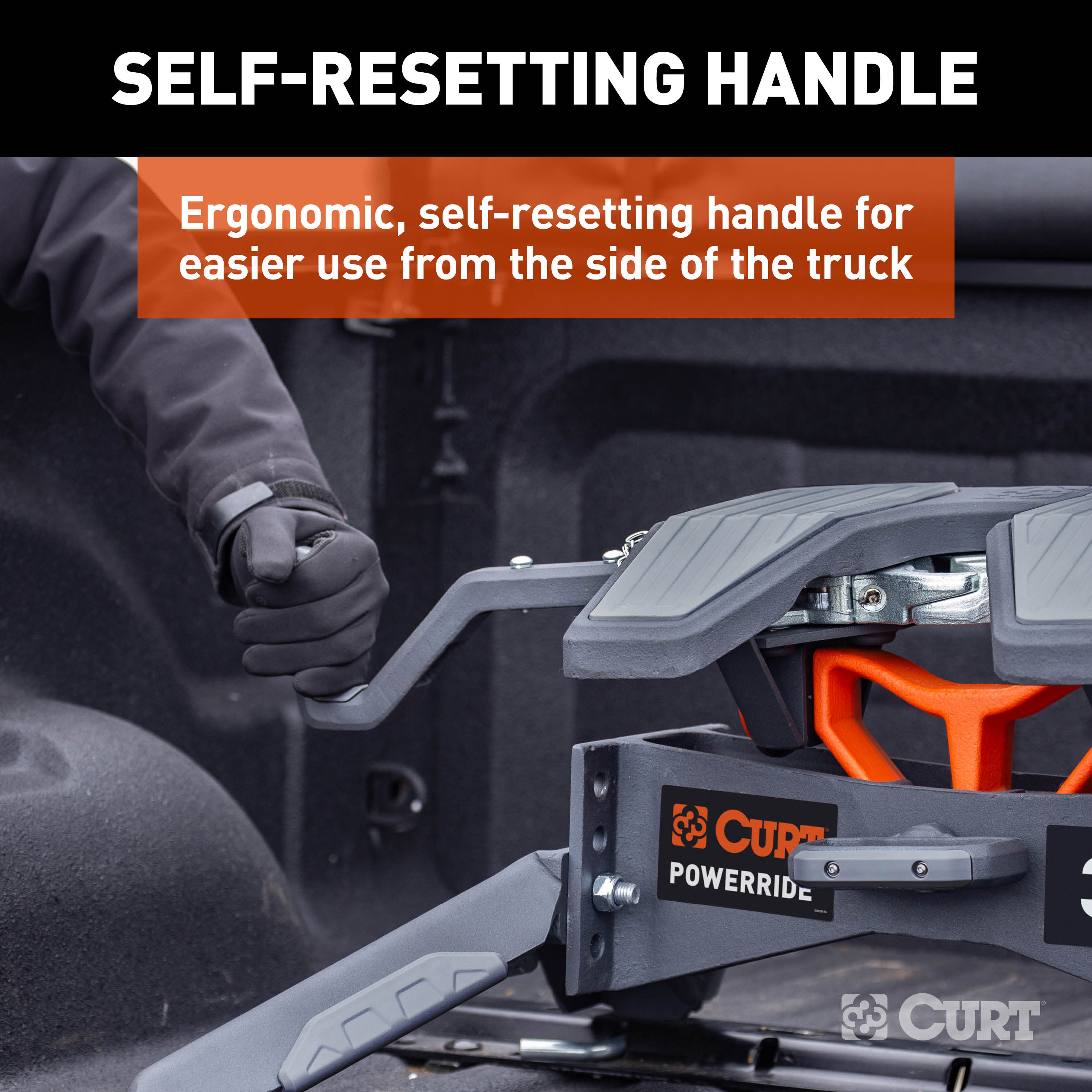 CURT PowerRide 30K 5th Wheel Hitch thumbnail 4