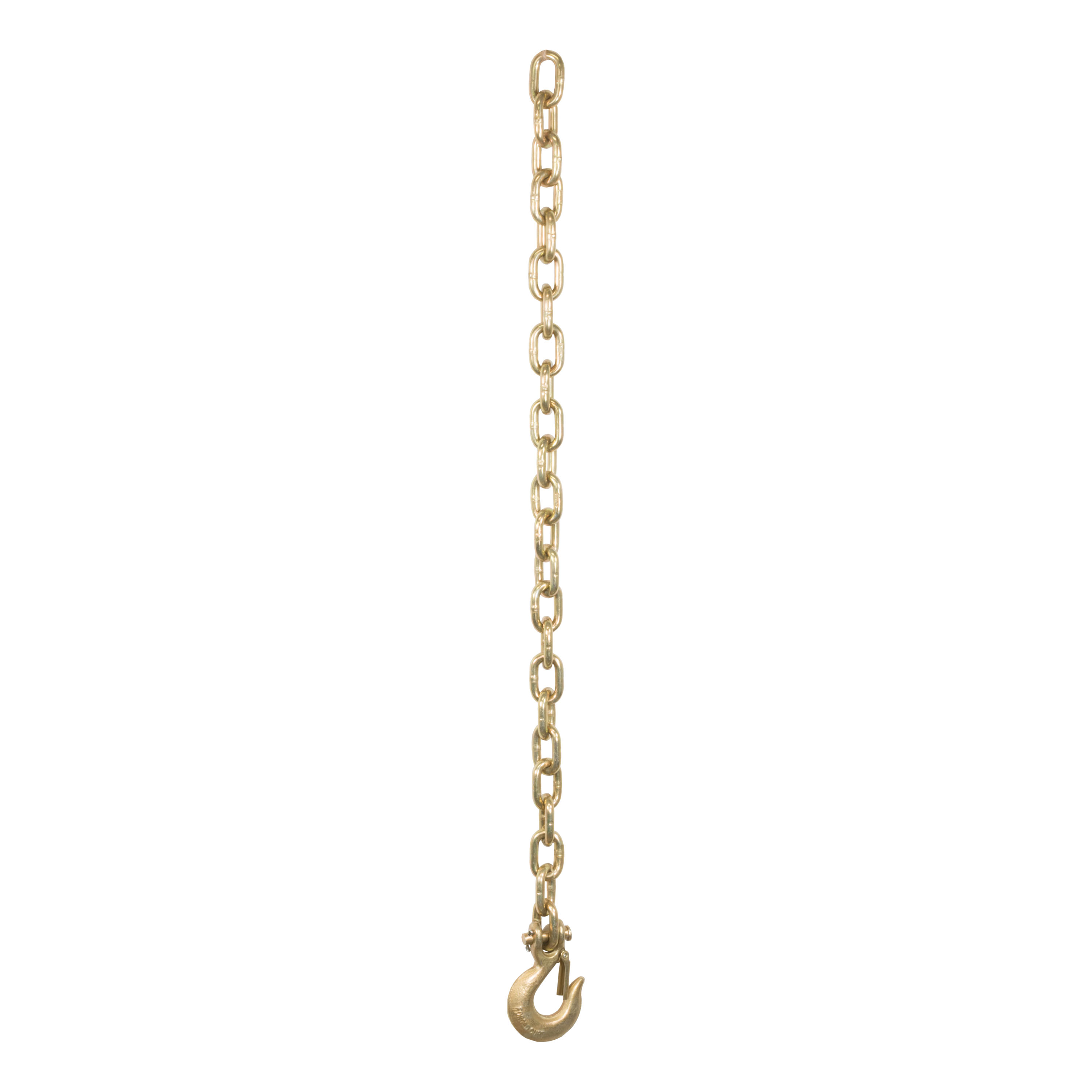 CURT 35" Safety Chain with 1 Clevis Hook (18,800 lbs, Yellow Zinc) Trailer Hitch thumbnail 1