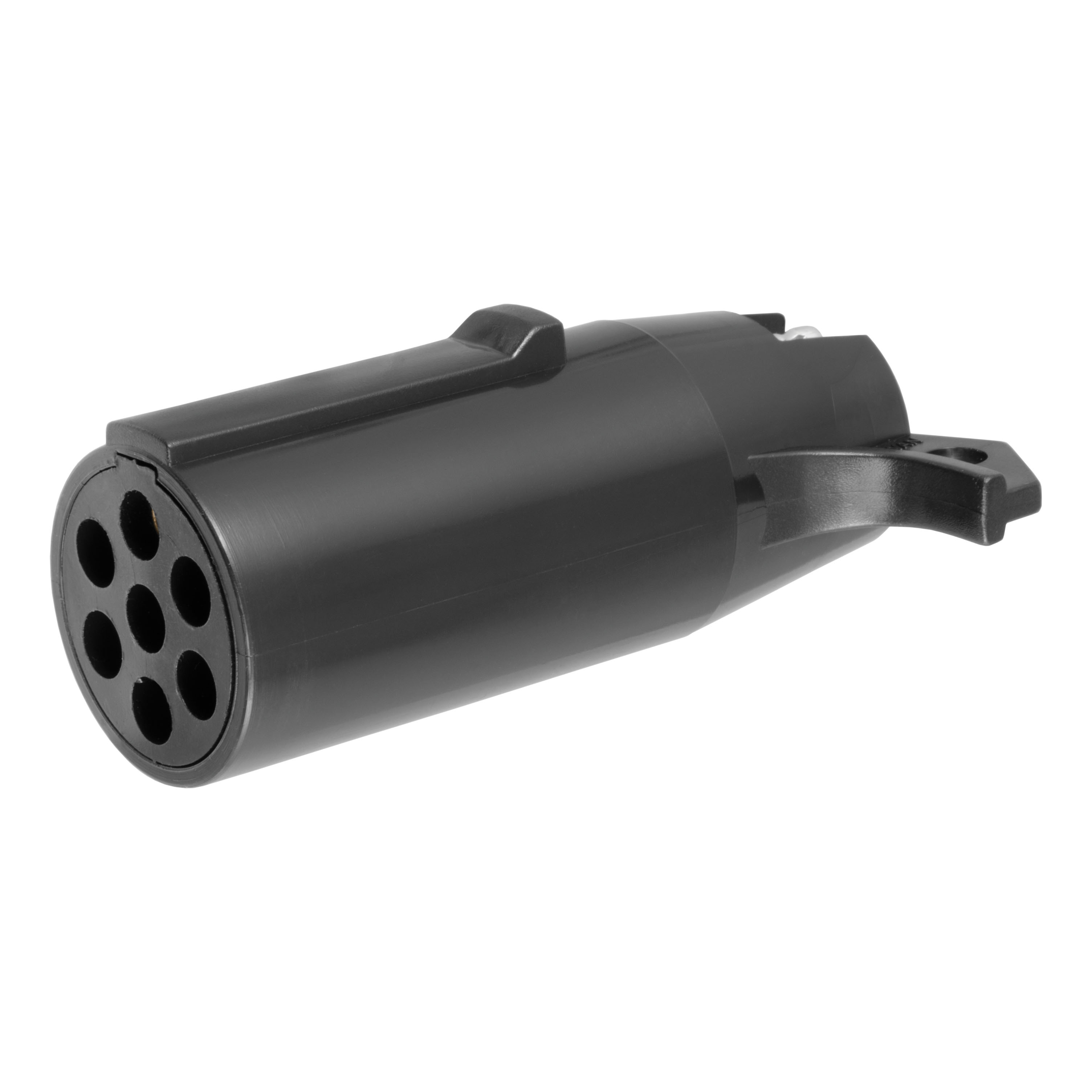 CURT Electrical Adapter (7-Way Round Vehicle to 4-Way Flat Trailer) Trailer Wiring Adapter Connector thumbnail 0