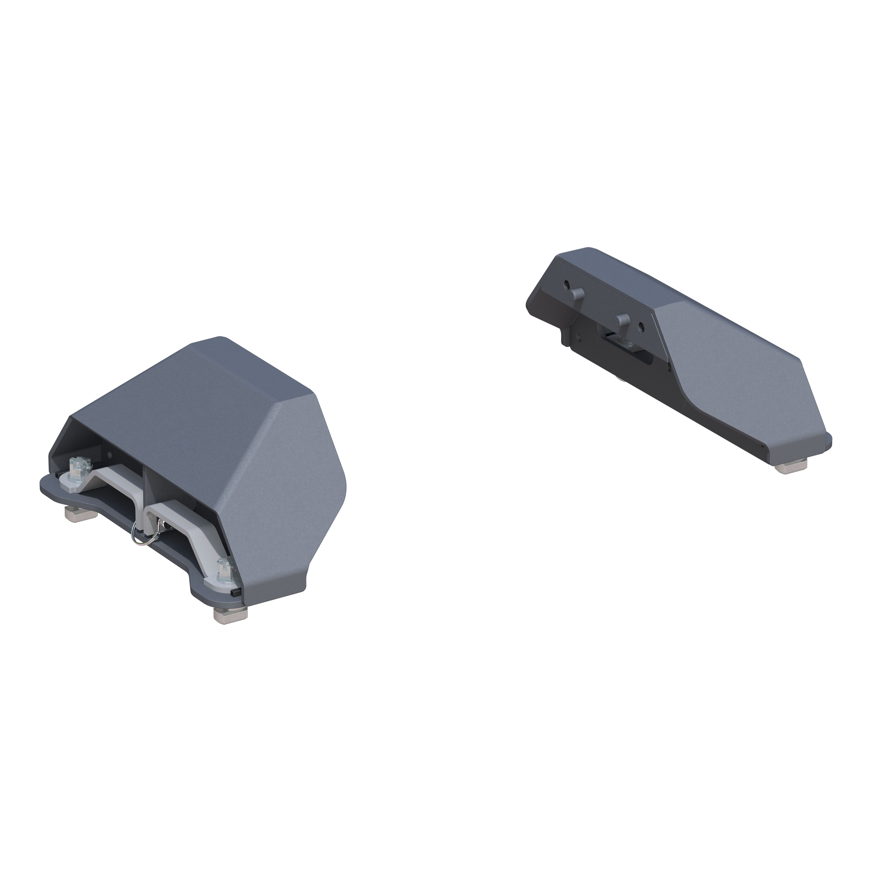 CURT Puck System 5th Wheel Legs, Select Ford F-250, F-350, F-450, 8' Bed, 30K Fifth Wheel Trailer Hitch Mount Leg thumbnail 0