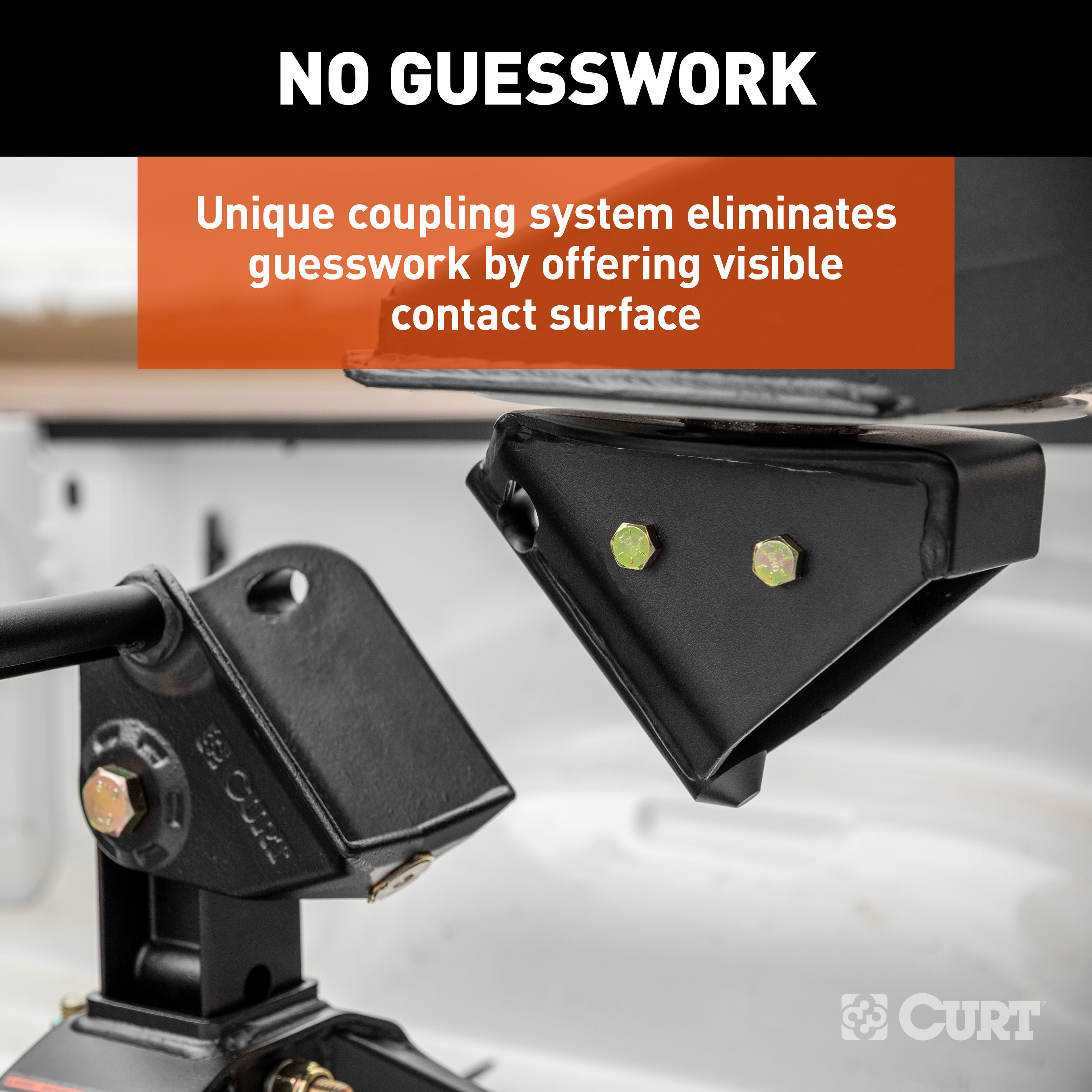CURT CrossWing 20K Single-Point 5th Wheel Hitch for 2-5/16" Gooseneck thumbnail 5