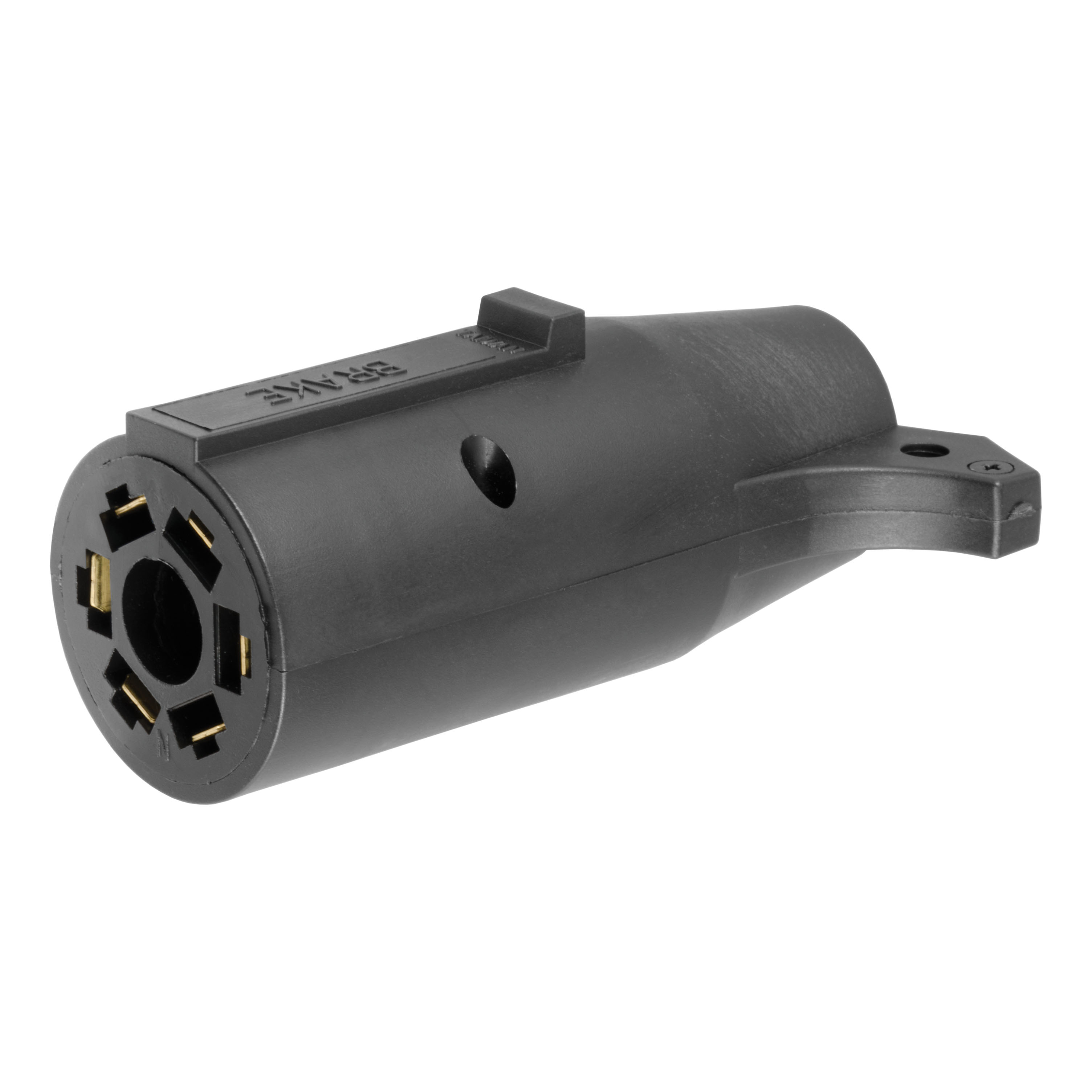 CURT Electrical Adapter (7-Way RV Blade to 6-Way Round Trailer, Center Pin Brake) Trailer Wiring Adapter Connector thumbnail 0