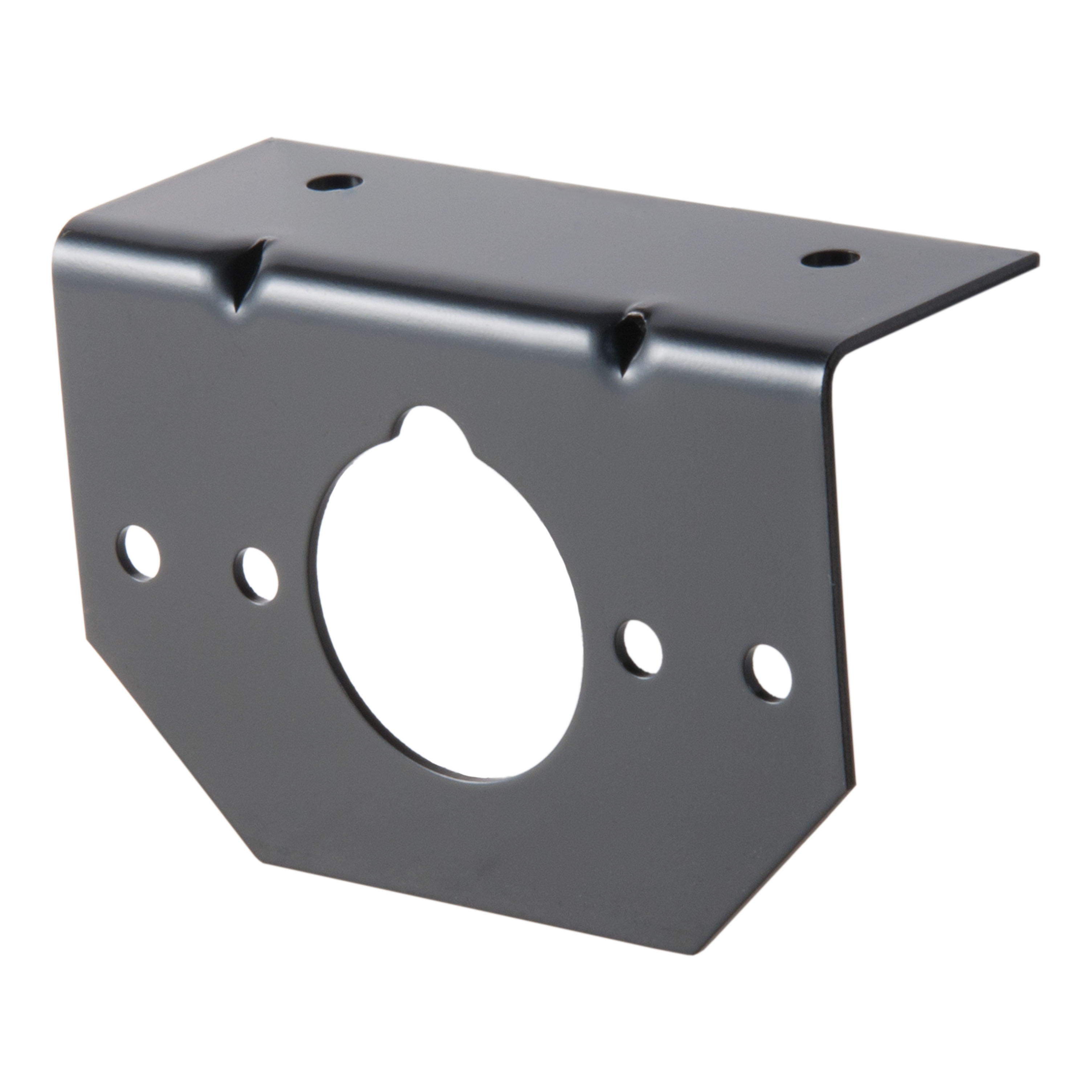 CURT Connector Mounting Bracket for 4-Way & 6-Way Round (Packaged) Trailer Wire Connector Mounting Bracket thumbnail 0
