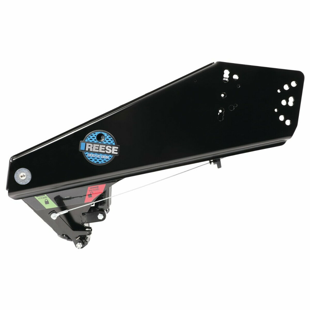 Reese Goose Box 20k Gen 3 5th Wheel Pin Box, Air Ride Fits Lippert (1716, 1116, 0115, 1621, 1621HD, 0719, Rhino), Fabex PB 600 Series thumbnail 1