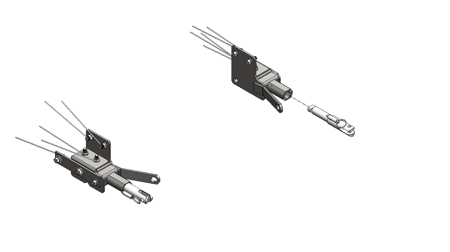 BlueOx Tow Bar Base Plate, Front Mount, RV Flat Towing for Select, CADILLAC SRX thumbnail 2