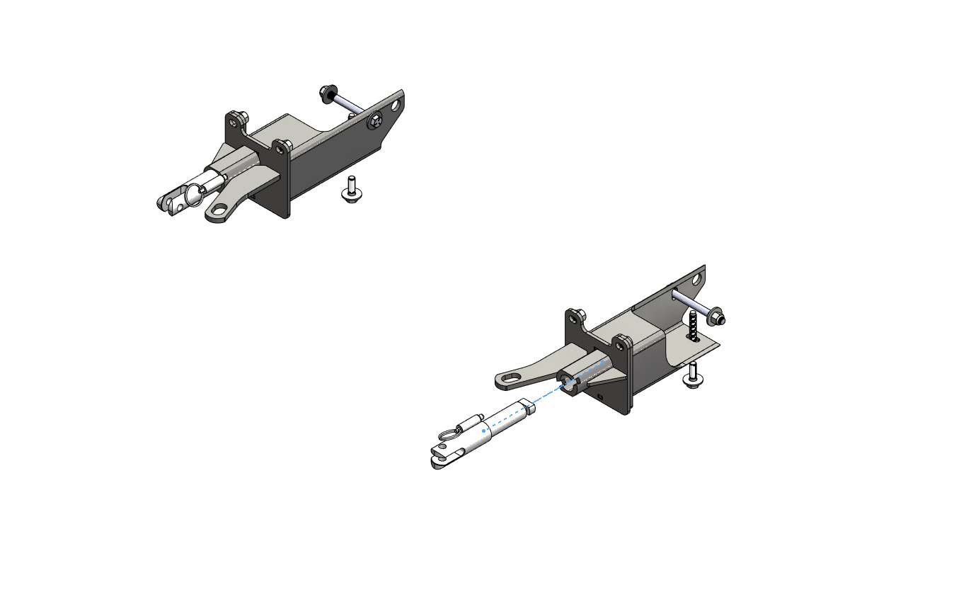 BlueOx Tow Bar Base Plate, Front Mount, RV Flat Towing for Select, CADILLAC SRX thumbnail 8