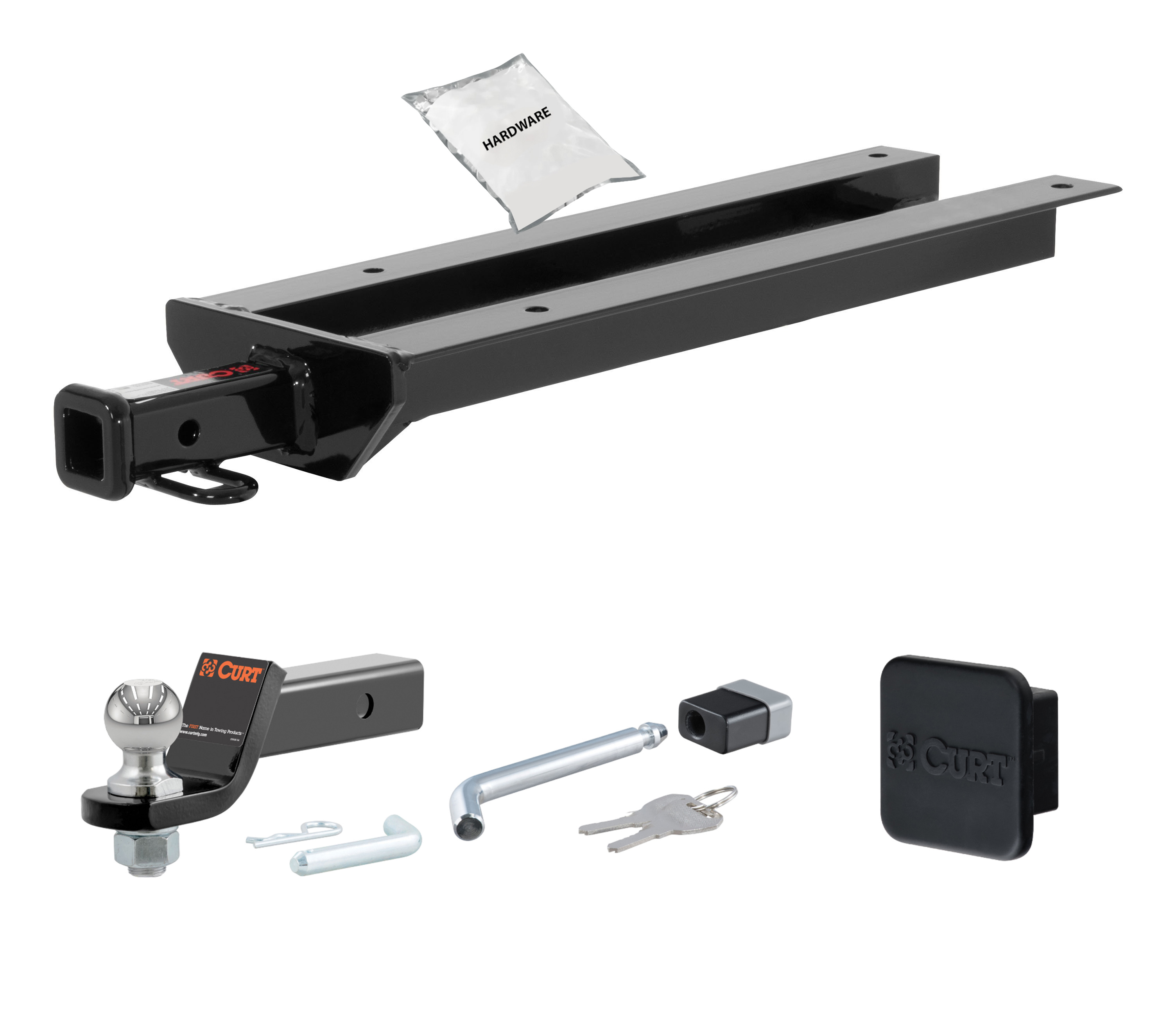 00 - 04 Volvo V40  -- 1.25in. CURT Trailer Hitch + Ball Mount + Cover + Lock Kit by CURT HWA2547 thumbnail 0