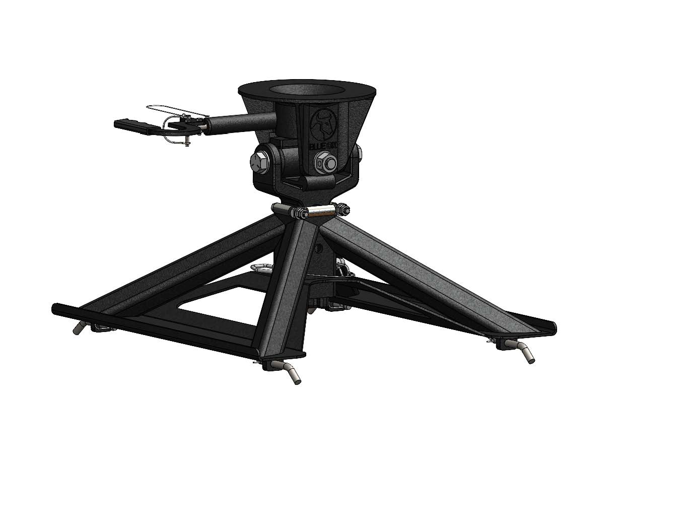 BlueOx 5Th Wheel Hitch, 24K, Isr Mount BXR2410 thumbnail 1