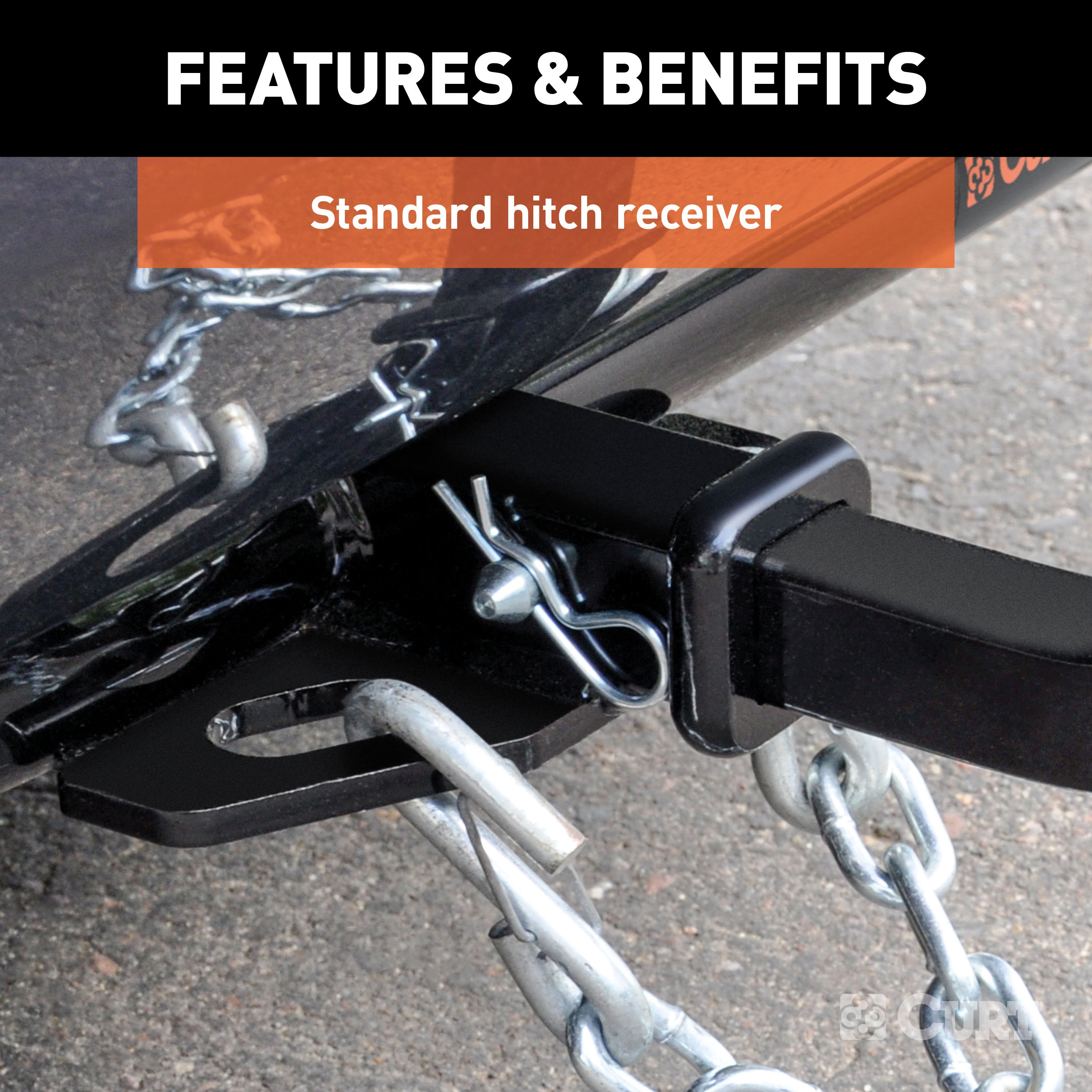 01 - 05 BMW 330i -- 1.25in. CURT Trailer Hitch + Ball Mount + Cover + Lock Kit by CURT HWA113 thumbnail 2