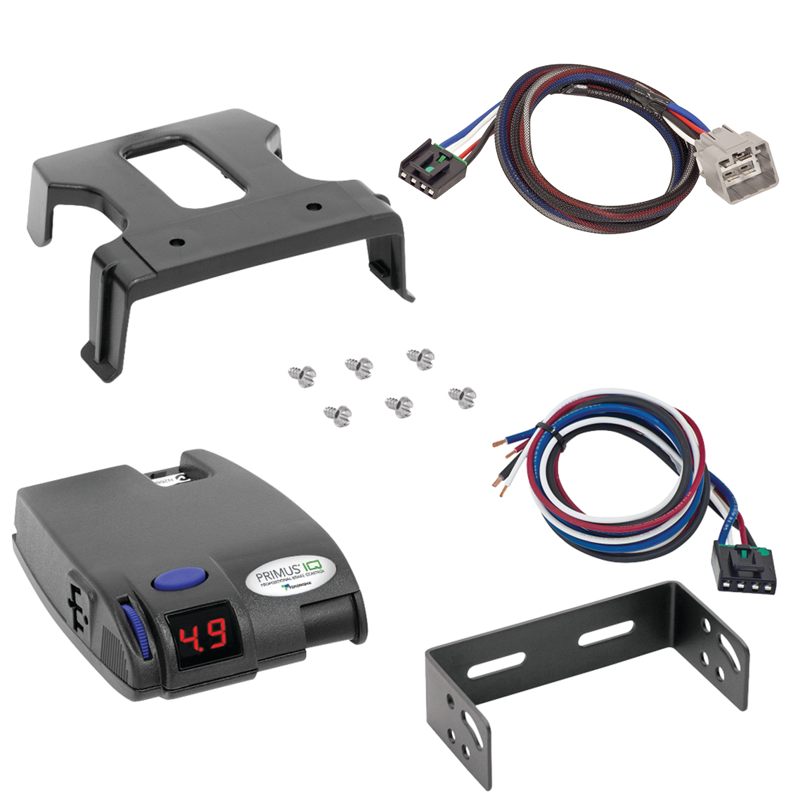2011-2012 RAM 3500 Tekonsha Primus IQ Proportional Brake Controller for Trailers with 1 to 3 Axles Gray 90160 thumbnail 0
