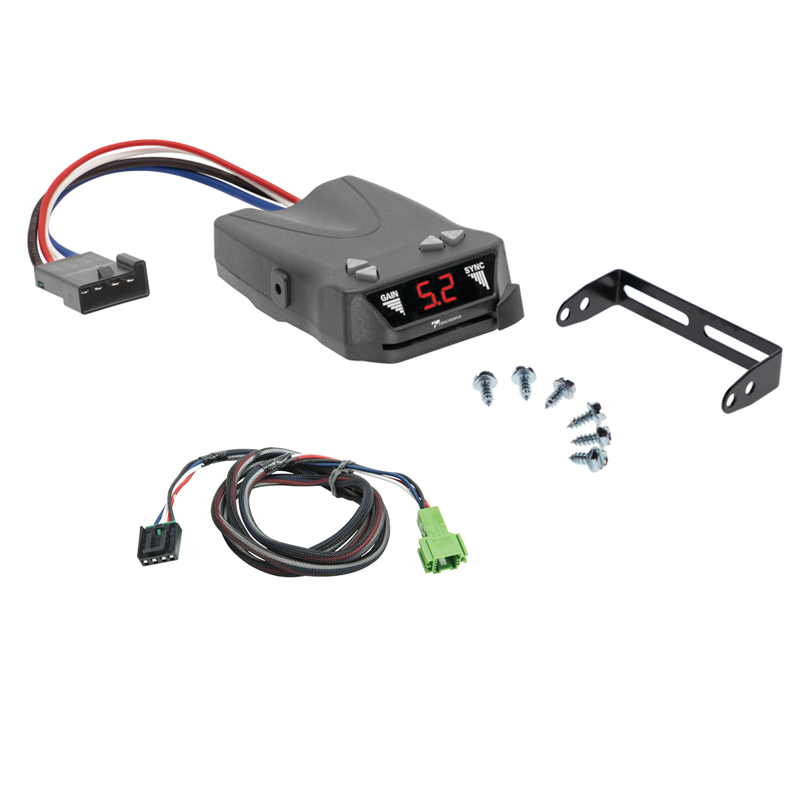 2019-2020 Freightliner Sprinter 1500 Tekonsha Brakeman IV Time Delay Brake Controller for Trailers with 1 to 4 Axles Black 8507120 thumbnail 0