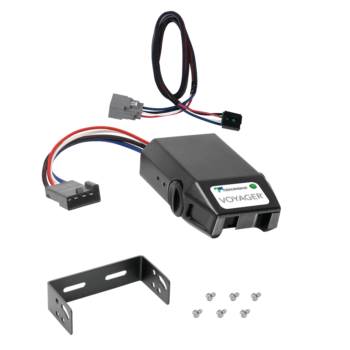 2018-2025 Jeep Wrangler JL (New Body Style) Voyager Proportional Brake Controller for Trailers with 1?4 Axles, Black 9030 thumbnail 0