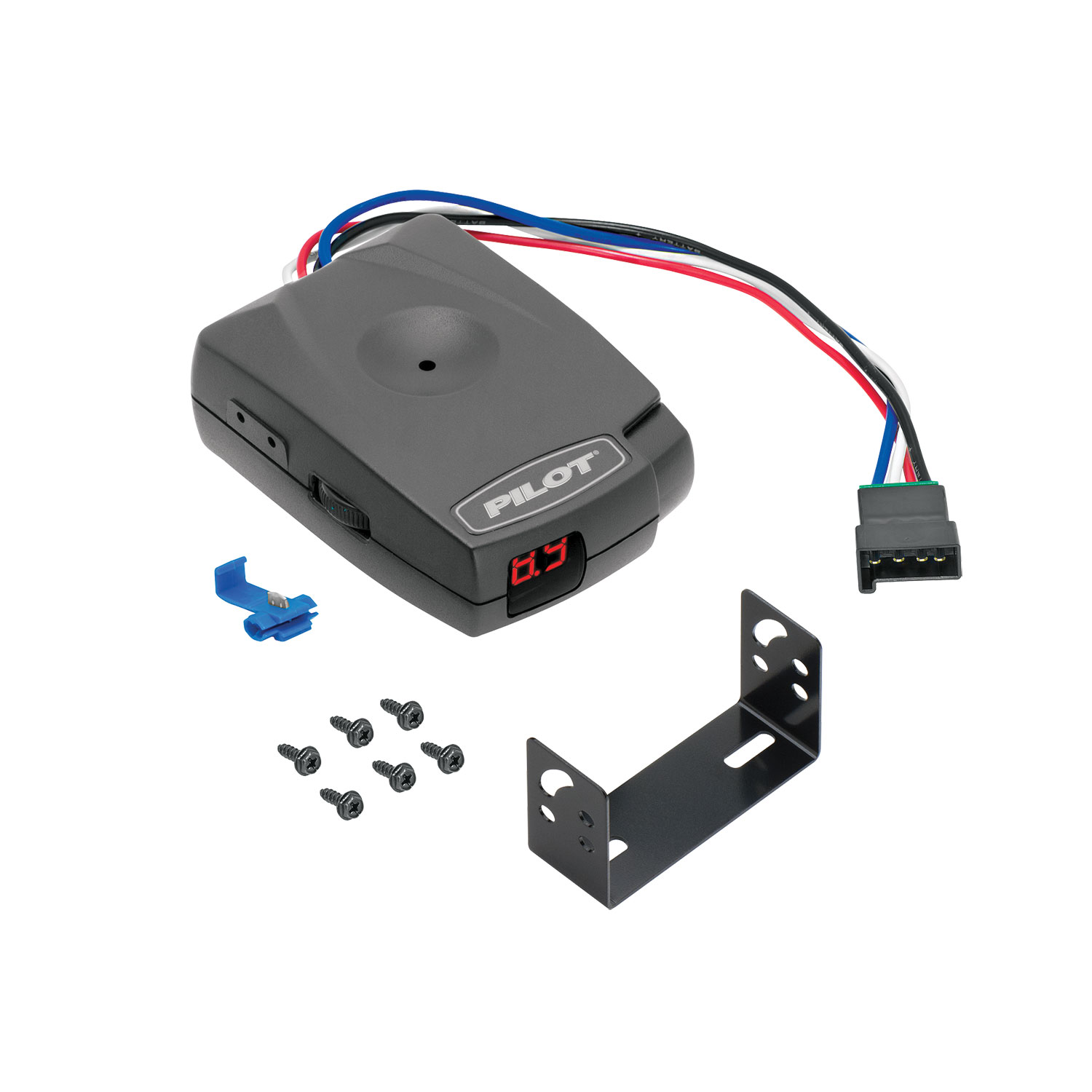 2004-2004 Nissan Pathfinder Armada Tekonsha Pilot Trailer Time Delay Brake Controller for Trailers with 1 to 3 Axles 80550 thumbnail 2