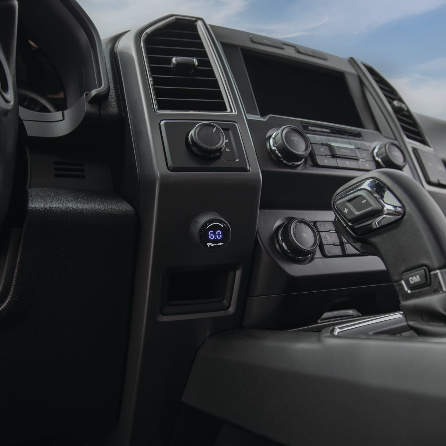 2019-2019 Chevrolet Silverado 1500 LD Tekonsha Prodigy iD Smart Phone Configured Brake Controller for Trailers with 1 to 4 Axles Black 90920 thumbnail 7