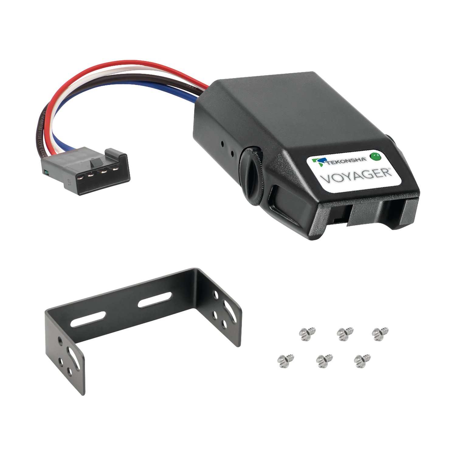 2007-2009 Saturn Outlook Tekonsha Voyager Proportional Brake Controller for Trailers with 1 to 4 Axles Black 9030 thumbnail 7