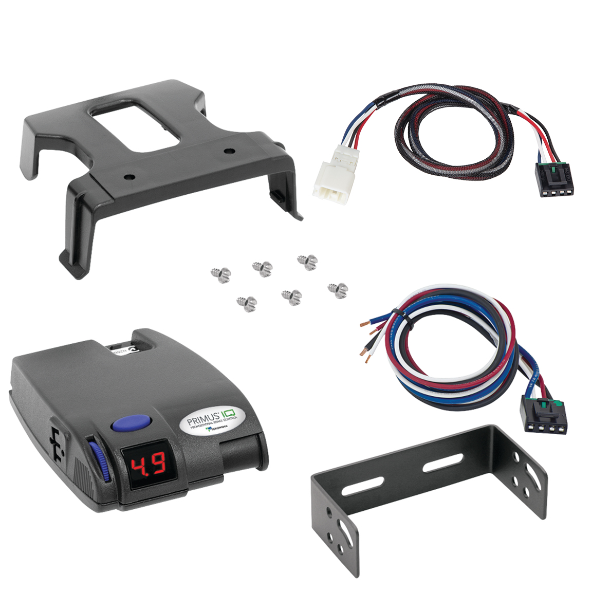 2019-2023 Subaru Ascent Tekonsha Primus IQ Proportional Brake Controller for Trailers with 1 to 3 Axles Gray 90160 thumbnail 0