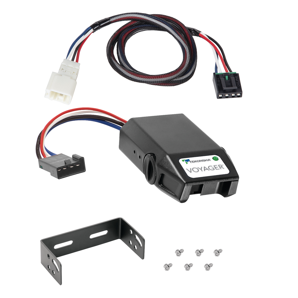 2019-2023 Subaru Ascent Tekonsha Voyager Proportional Brake Controller for Trailers with 1 to 4 Axles Black 9030 thumbnail 0