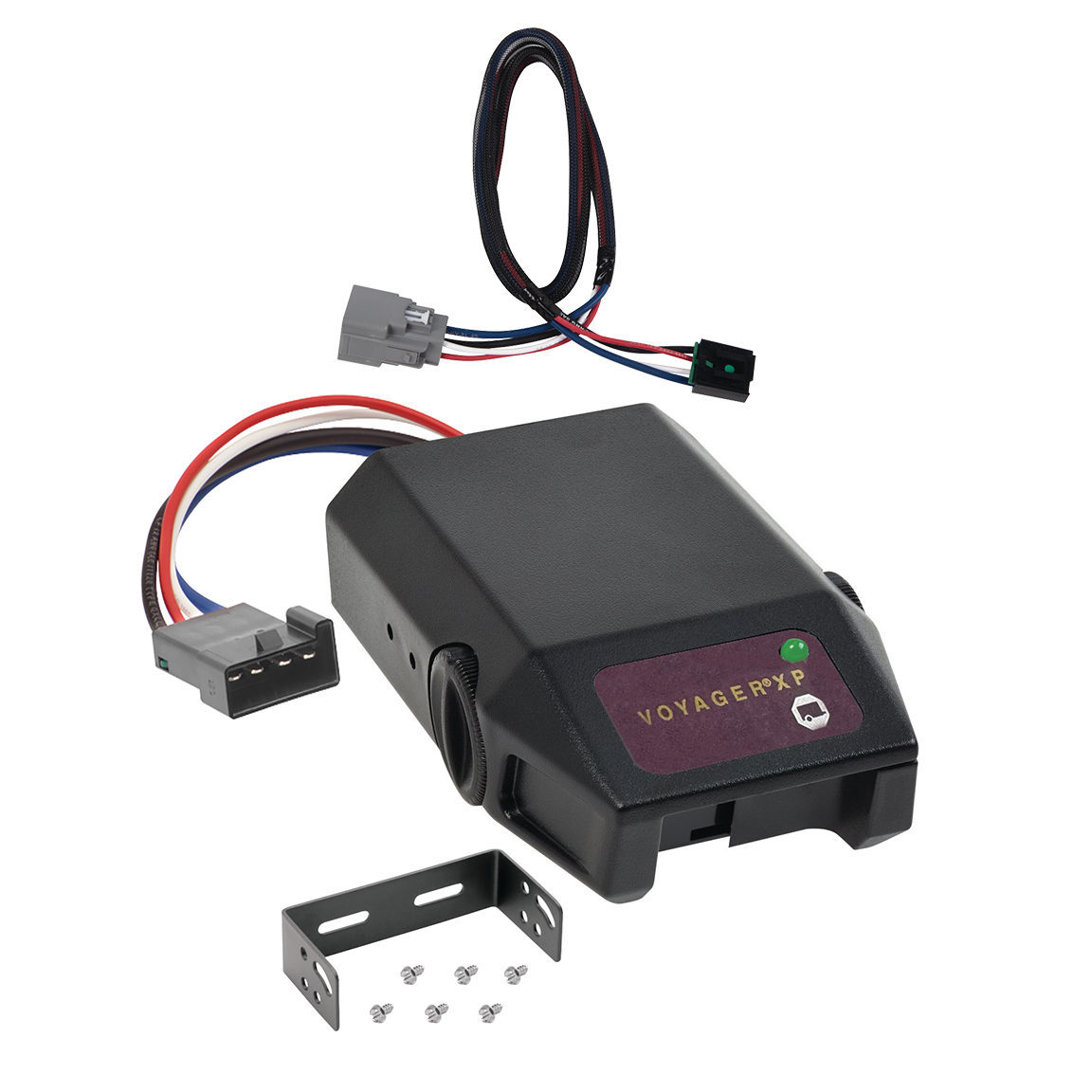 2018-2025 Jeep Wrangler JL (New Body Style) Voyager XP Proportional Brake Controller for Trailers with 1?4 Axles, Black 761-9035 thumbnail 0