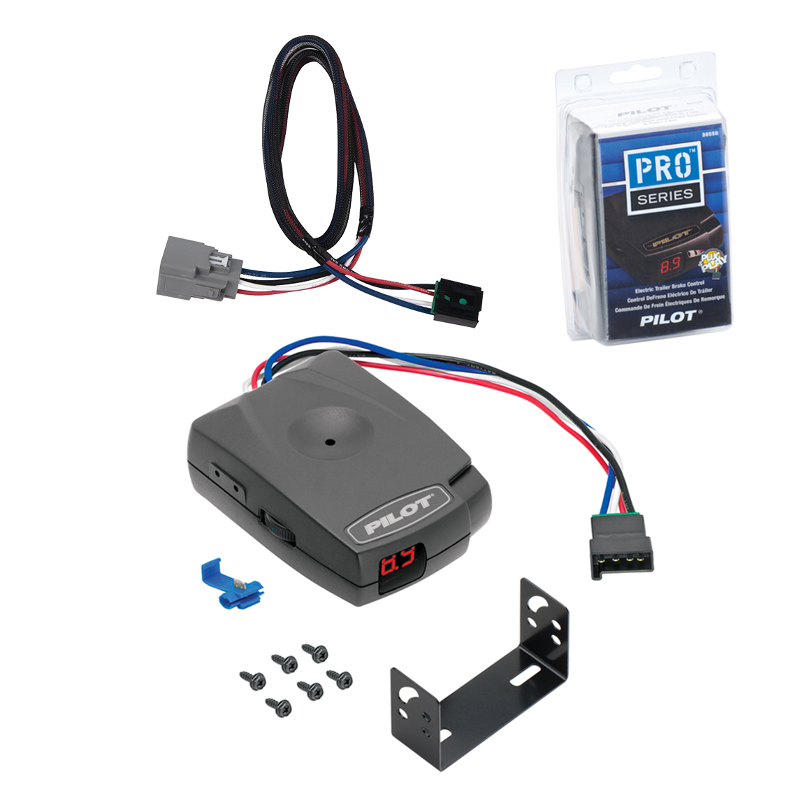 2020-2025 Jeep Gladiator Pilot Trailer Time?Delay Brake Controller for Trailers with 1?3 Axles 80550 thumbnail 0