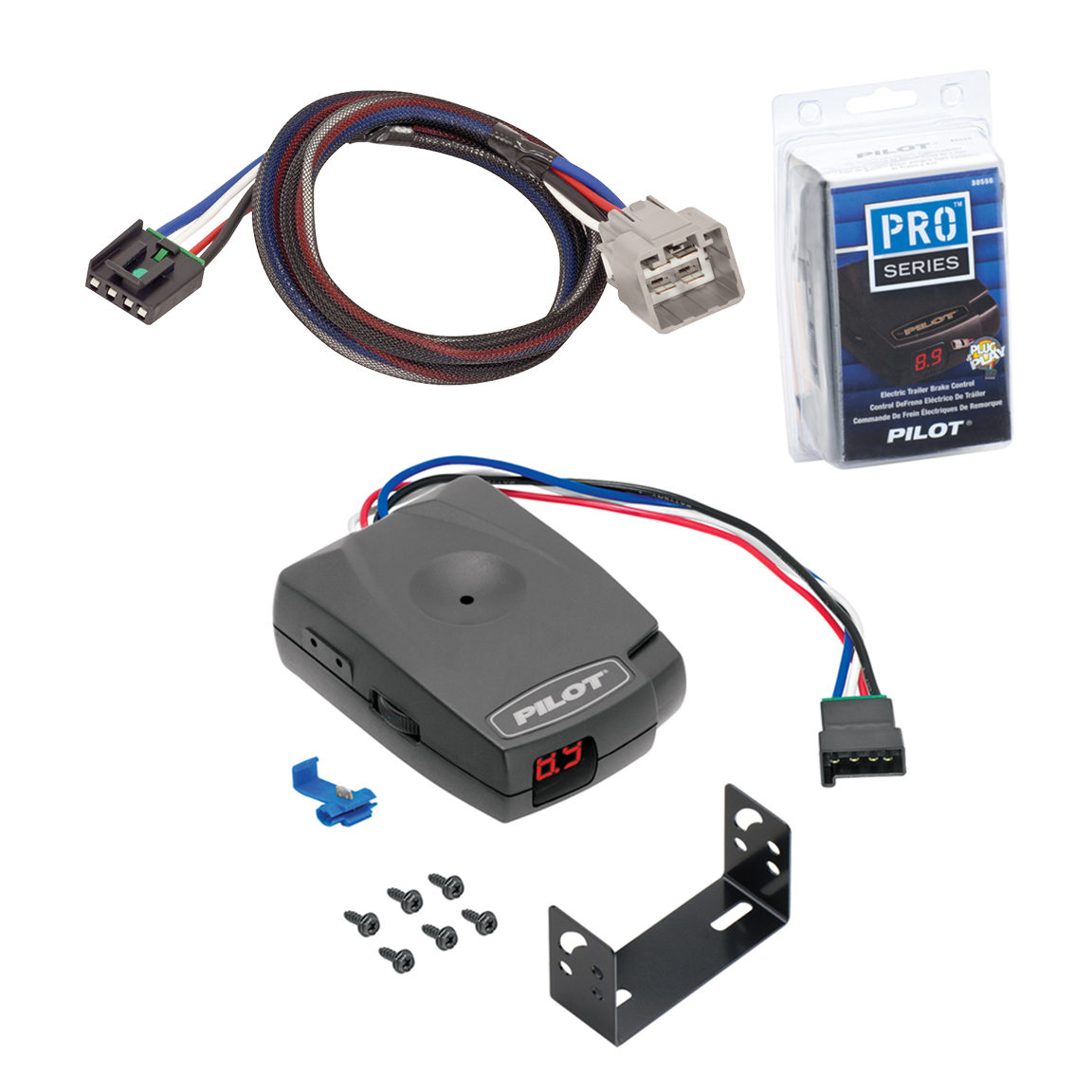 2011-2012 RAM 1500 Tekonsha Pilot Trailer Time Delay Brake Controller for Trailers with 1 to 3 Axles 80550 thumbnail 0