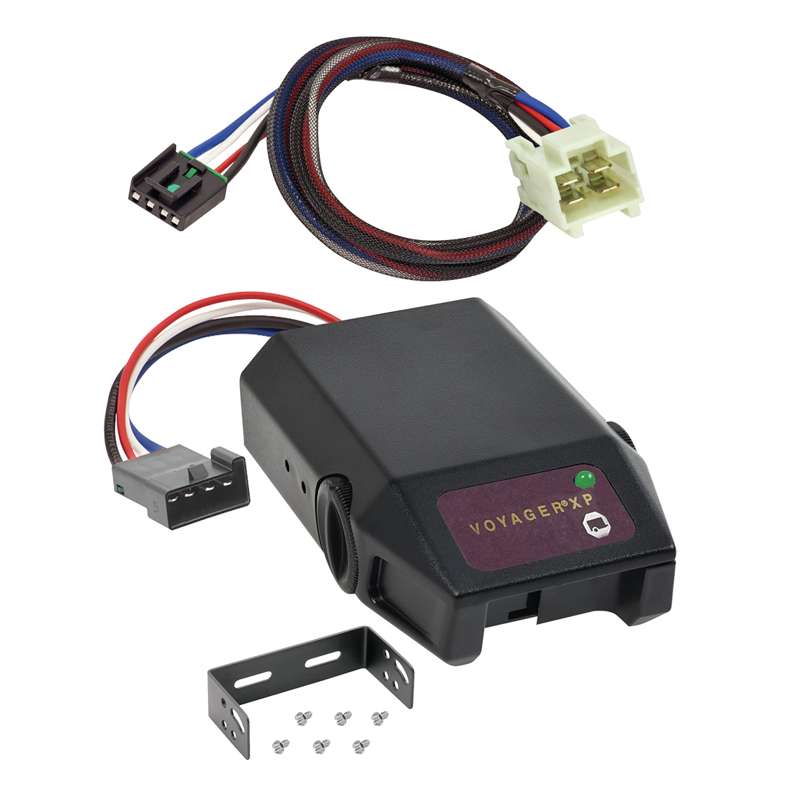 2009-2011 KIA Borrego Raybestos Voyager XP Proportional Brake Controller for Trailers with 1 to 4 Axles Black 761-9035 thumbnail 0