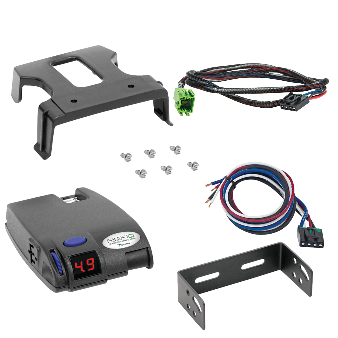 2012-2021 Mercedes-Benz Sprinter 2500 Tekonsha Primus IQ Proportional Brake Controller for Trailers with 1 to 3 Axles Gray 90160 thumbnail 0