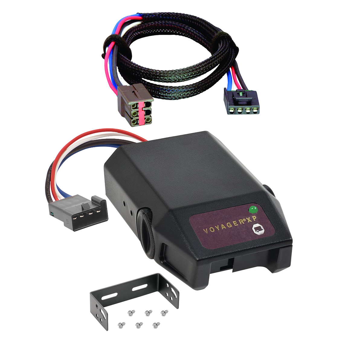 2005-2009 Land Rover LR3 Raybestos Voyager XP Proportional Brake Controller for Trailers with 1 to 4 Axles Black 761-9035 thumbnail 0