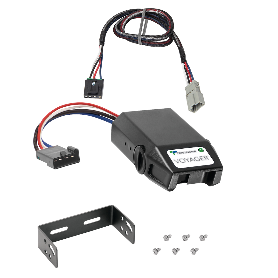 2013-2020 Acura MDX Tekonsha Voyager Proportional Brake Controller for Trailers with 1 to 4 Axles Black 9030 thumbnail 0