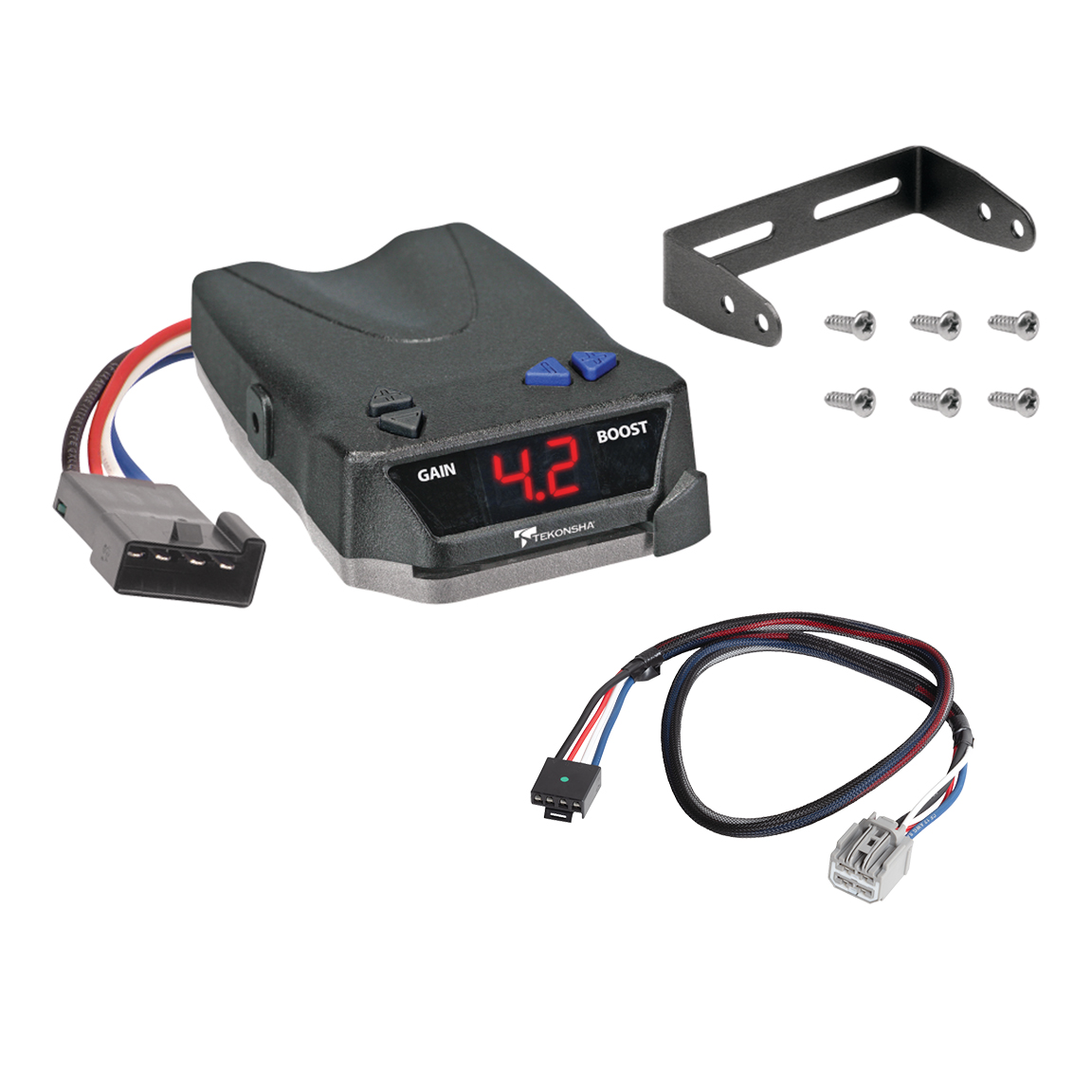 2020-2024 Chrysler Voyager Tekonsha BRAKE-EVN Proportional Brake Controller for Trailers with 1 to 4 Axles Black 8508220 thumbnail 0