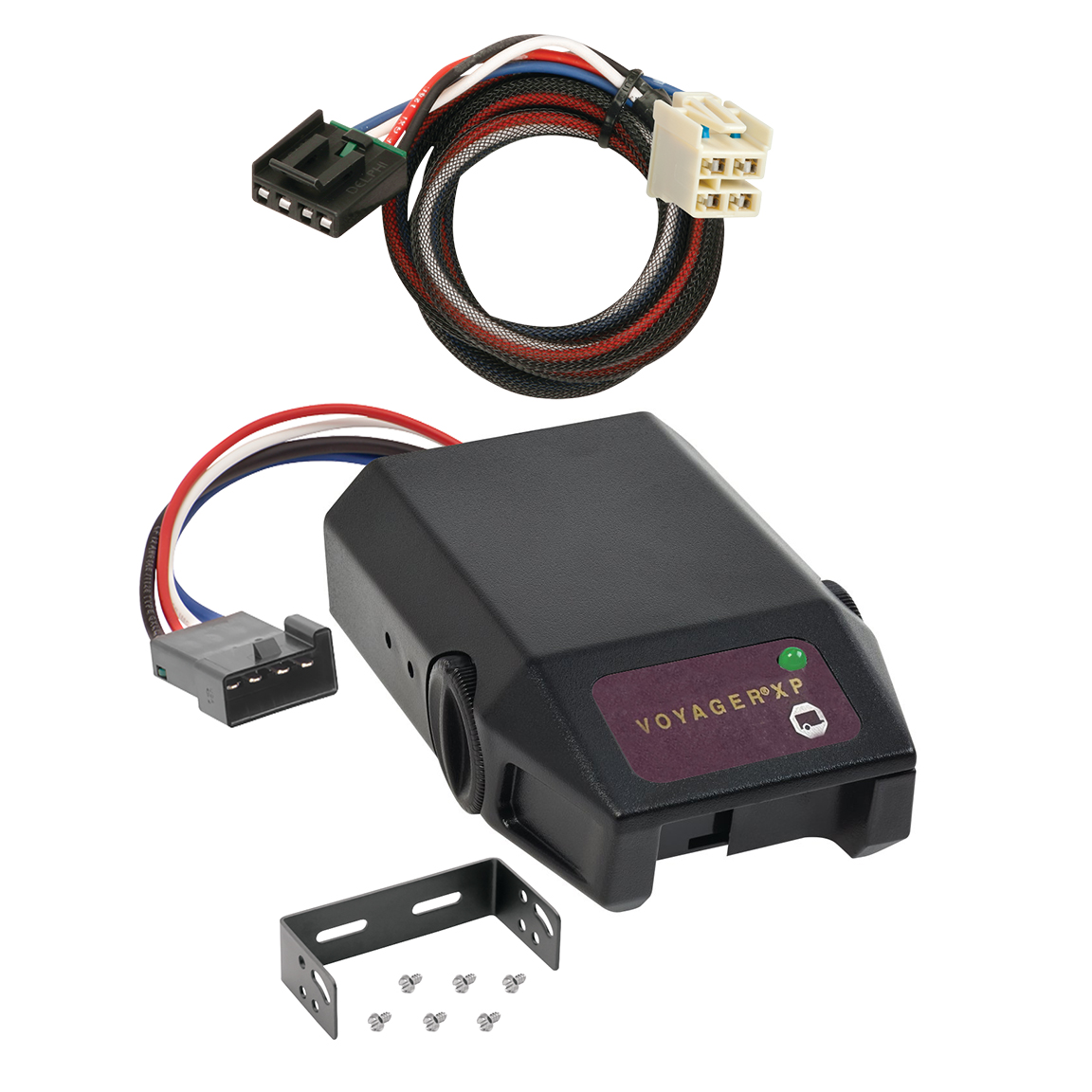 2015-2019 Chevrolet Silverado 2500 HD Raybestos Voyager XP Proportional Brake Controller for Trailers with 1 to 4 Axles Black 761-9035 thumbnail 0