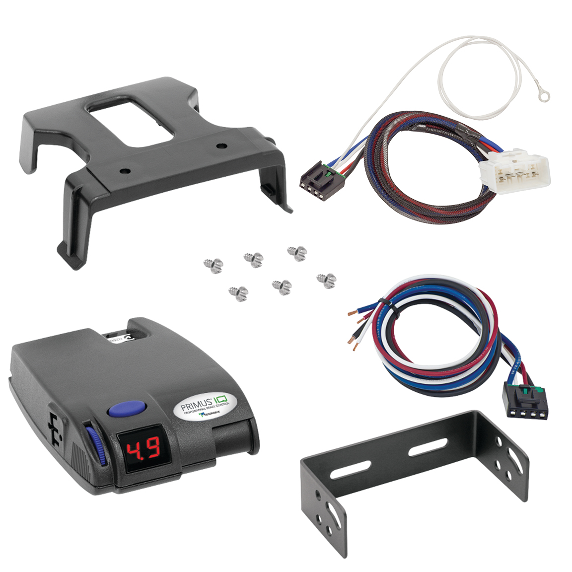 2015-2017 Toyota Tundra Tekonsha Primus IQ Proportional Brake Controller for Trailers with 1 to 3 Axles Gray 90160 thumbnail 0