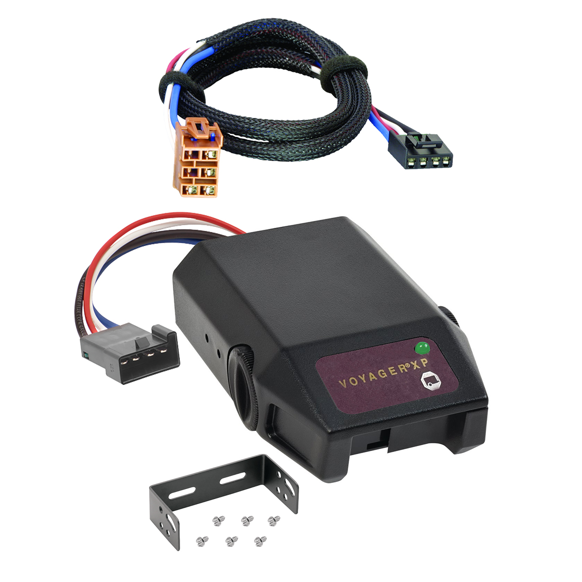 2000-2002 GMC Yukon XL 1500 Raybestos Voyager XP Proportional Brake Controller for Trailers with 1 to 4 Axles Black 761-9035 thumbnail 0